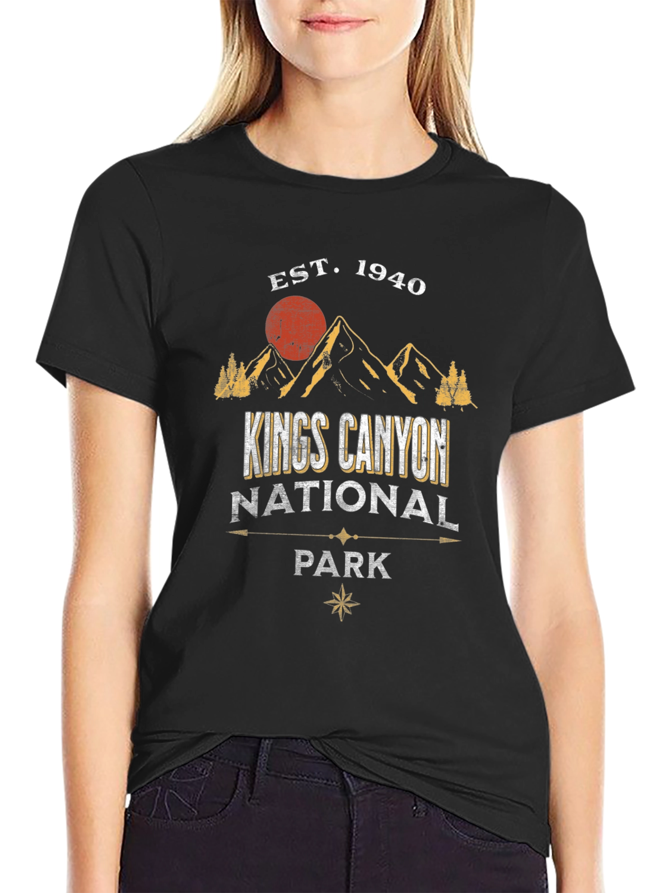 Kings Canyon National Park T-Shirt - Est. 1940