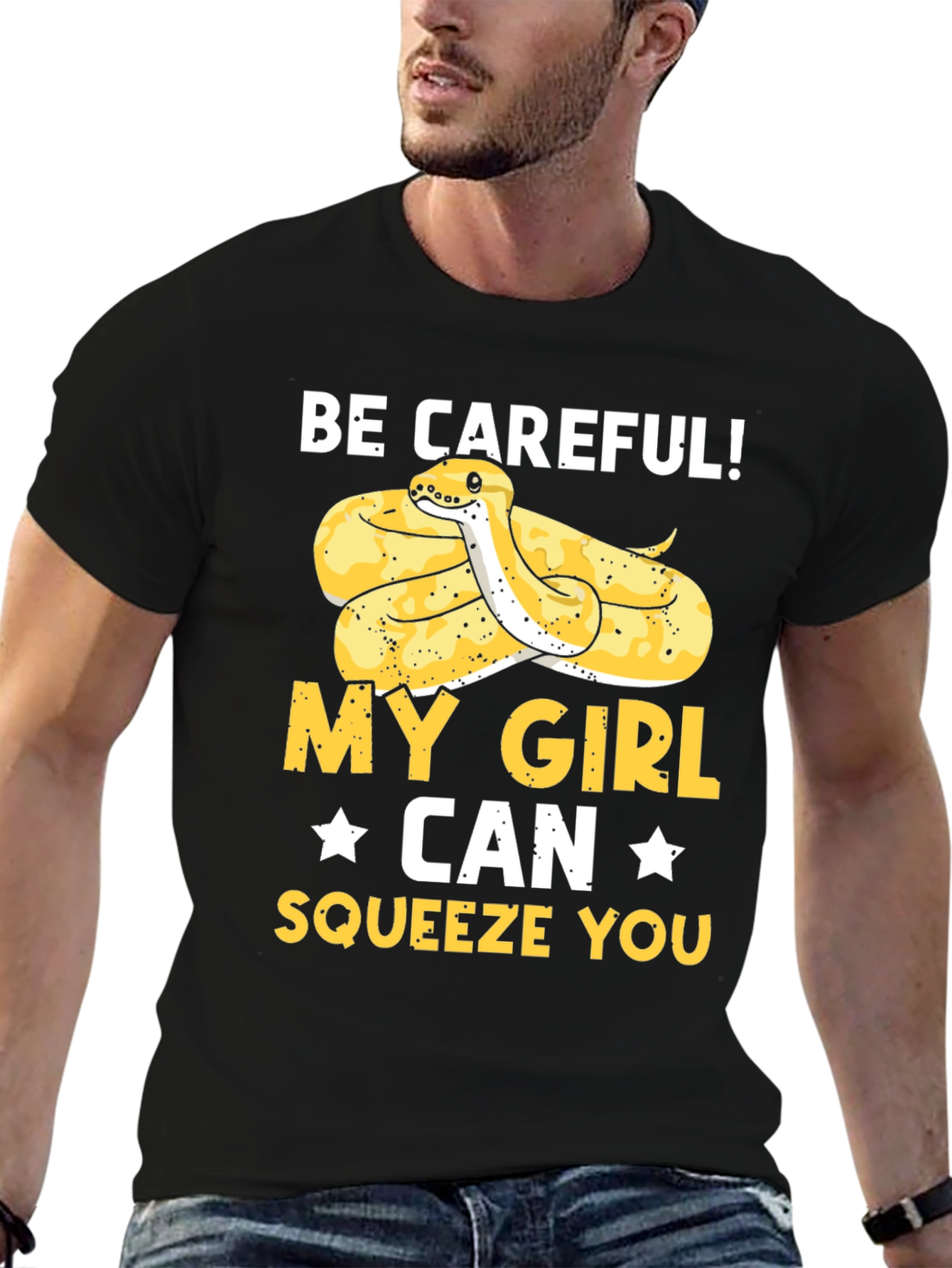 Be Careful! My Girl Snake T-Shirt