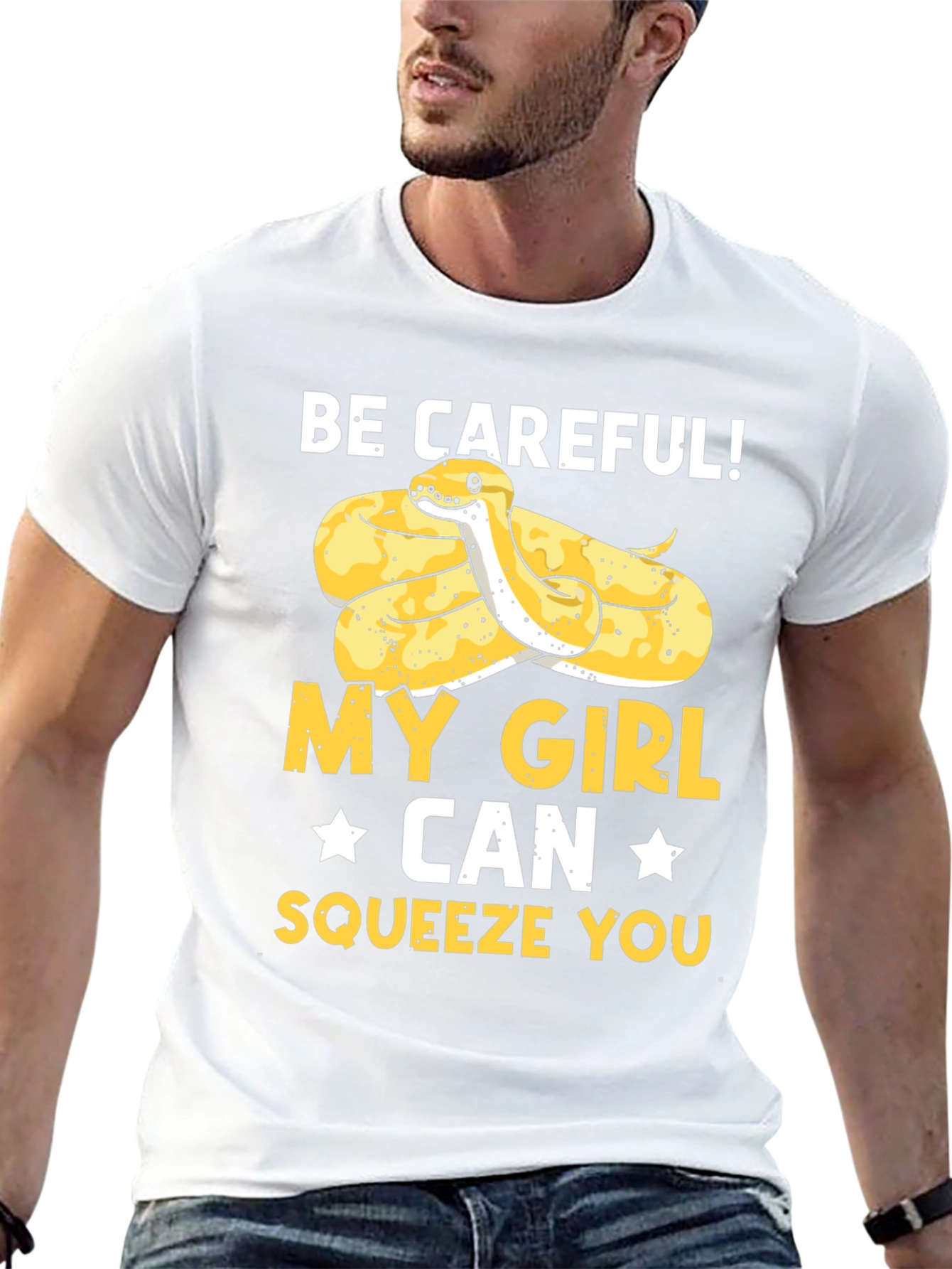 Be Careful! My Girl Snake T-Shirt