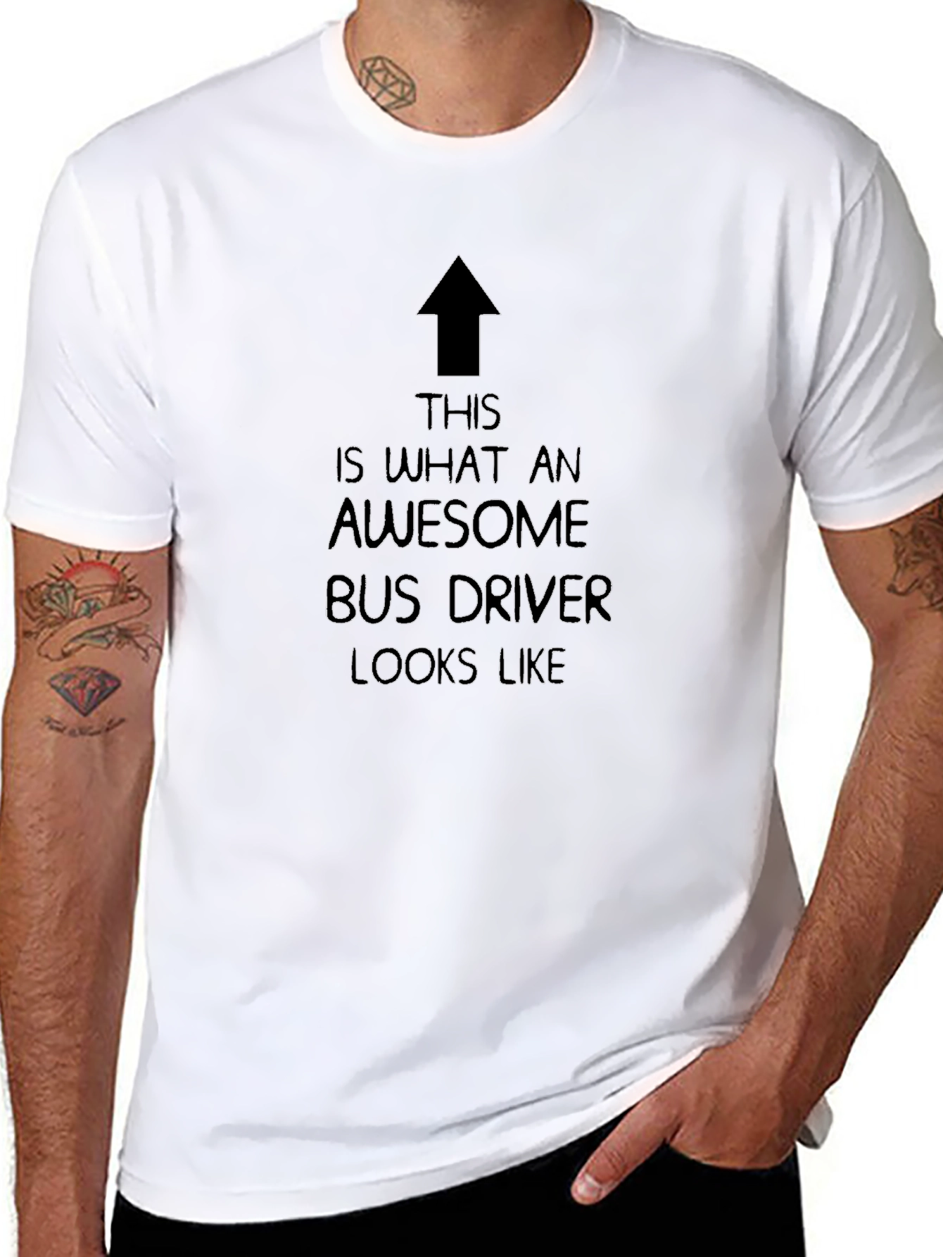 Awesome Bus Driver Graphic Tee