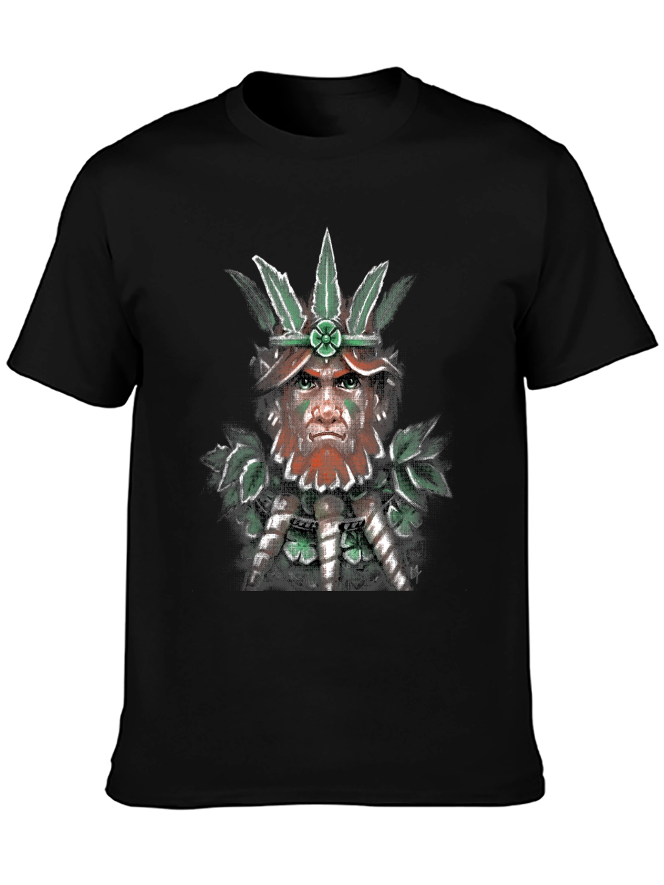 Leprechaun Warrior Graphic T-Shirt