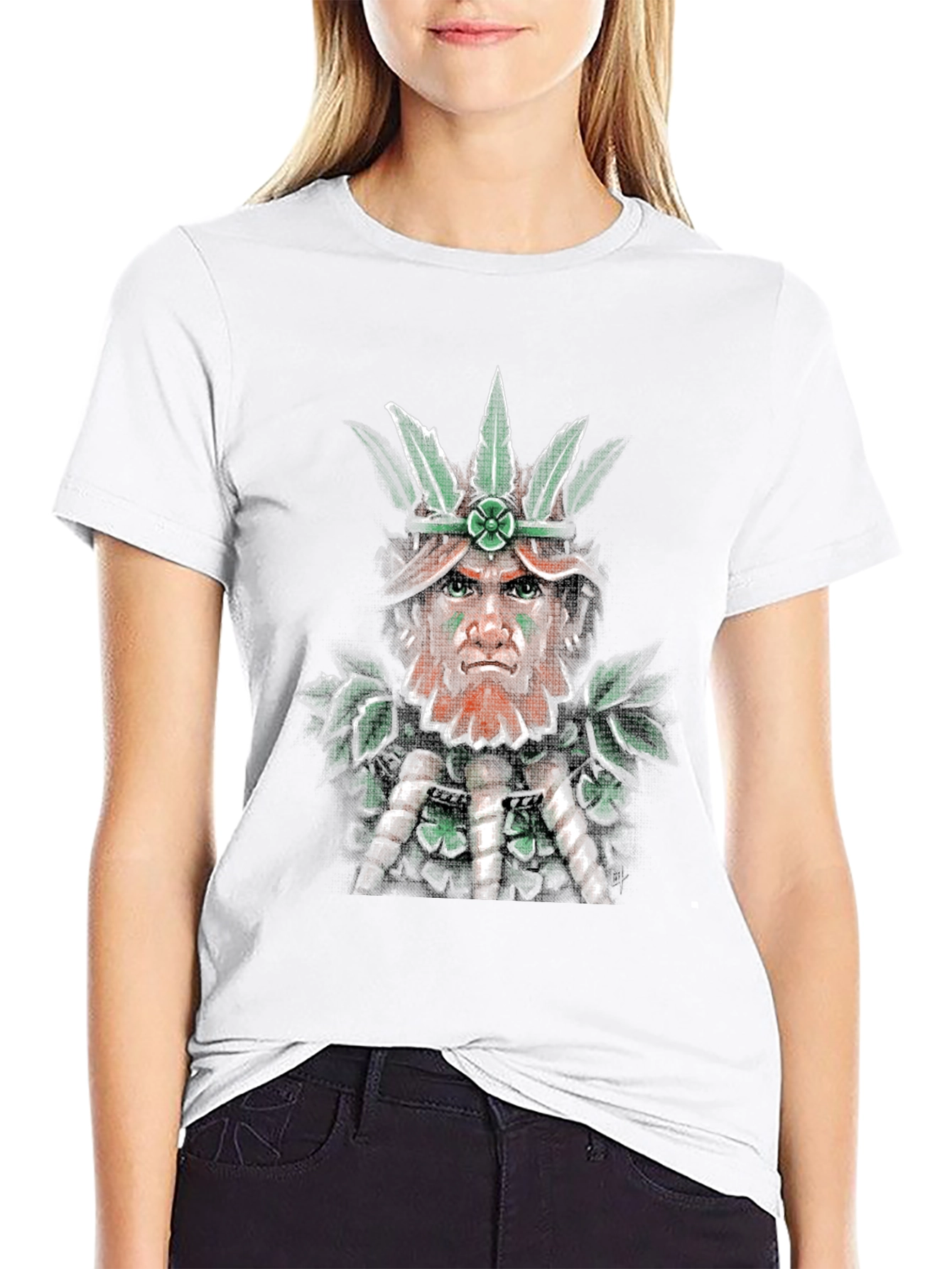 Leprechaun Warrior Graphic T-Shirt