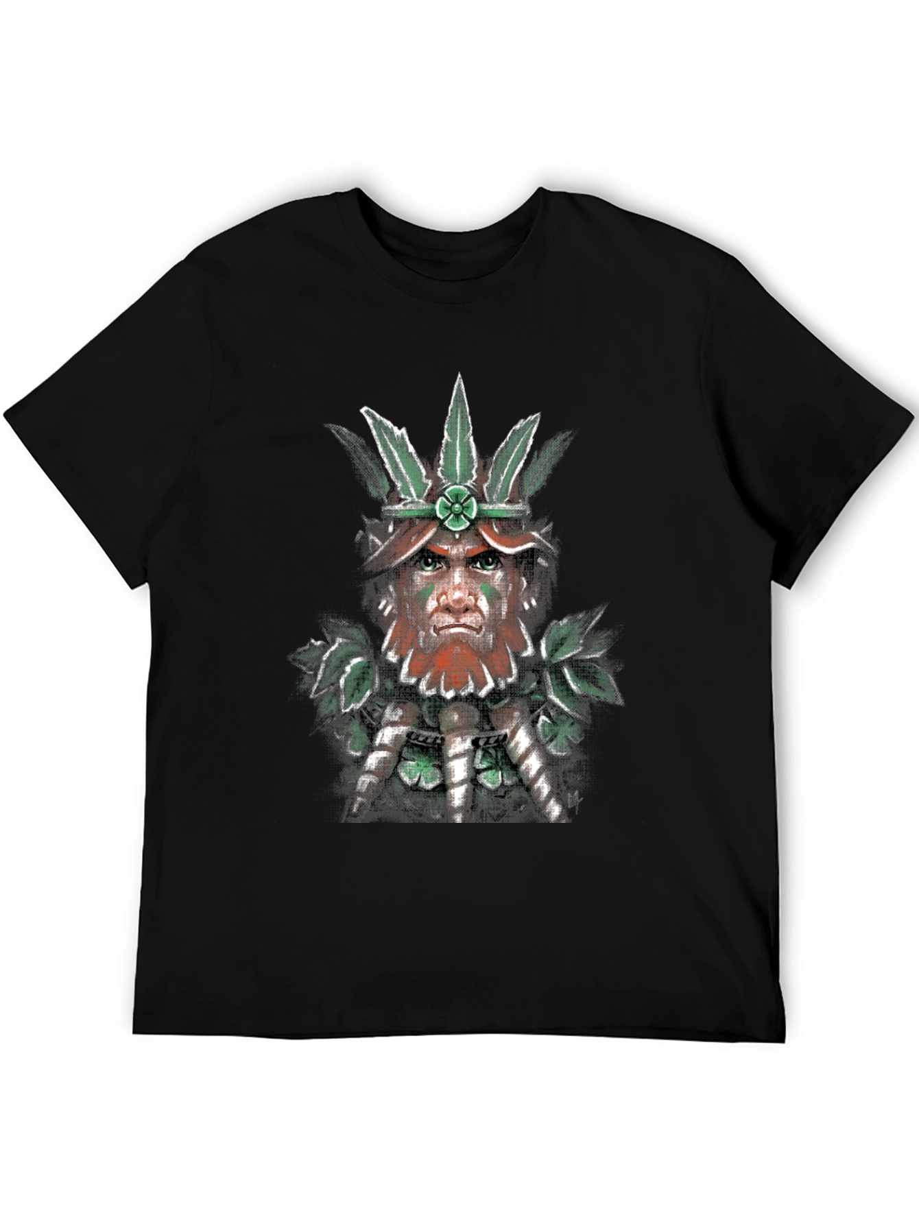 Leprechaun Warrior Graphic T-Shirt