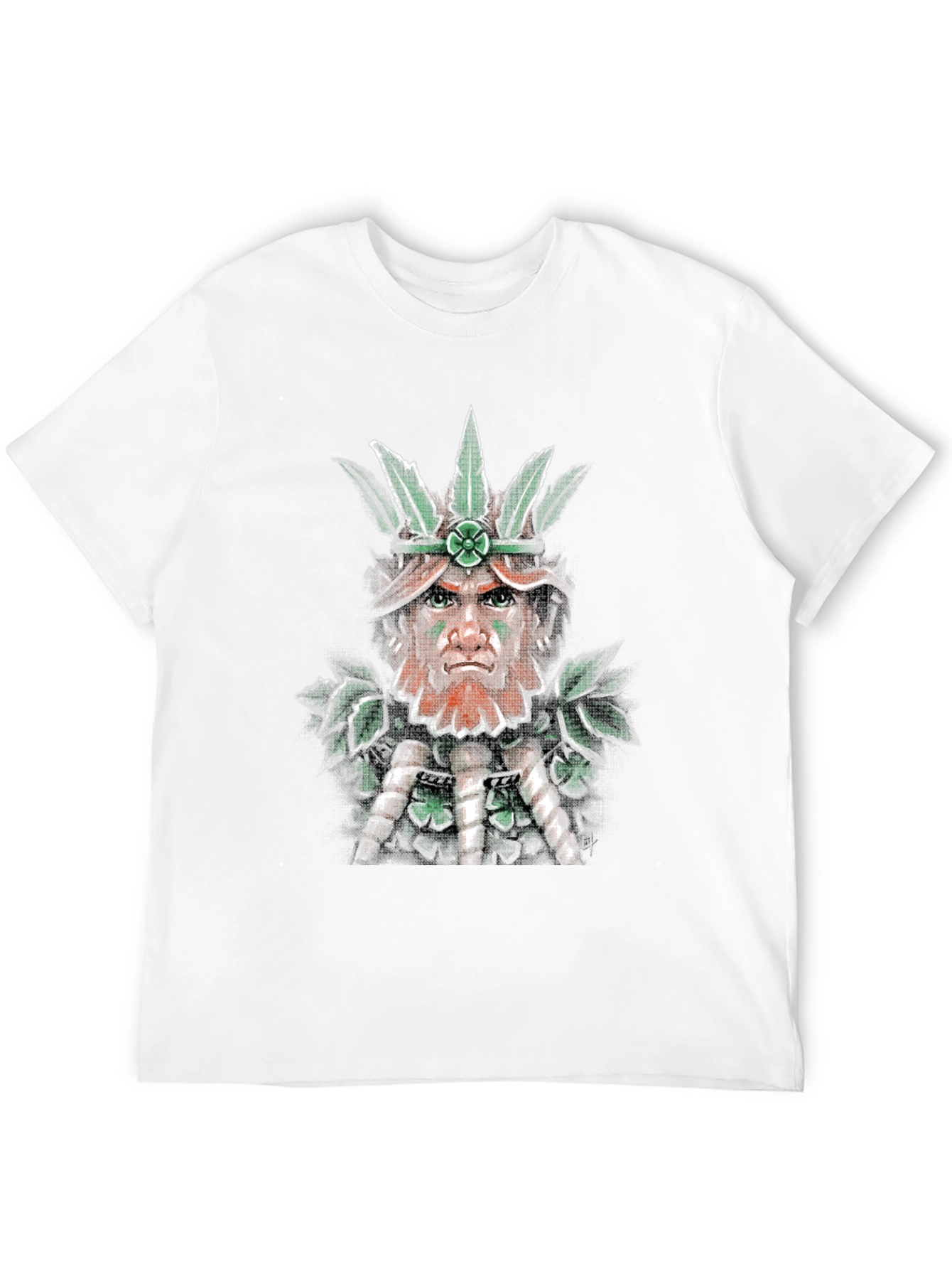 Leprechaun Warrior Graphic T-Shirt