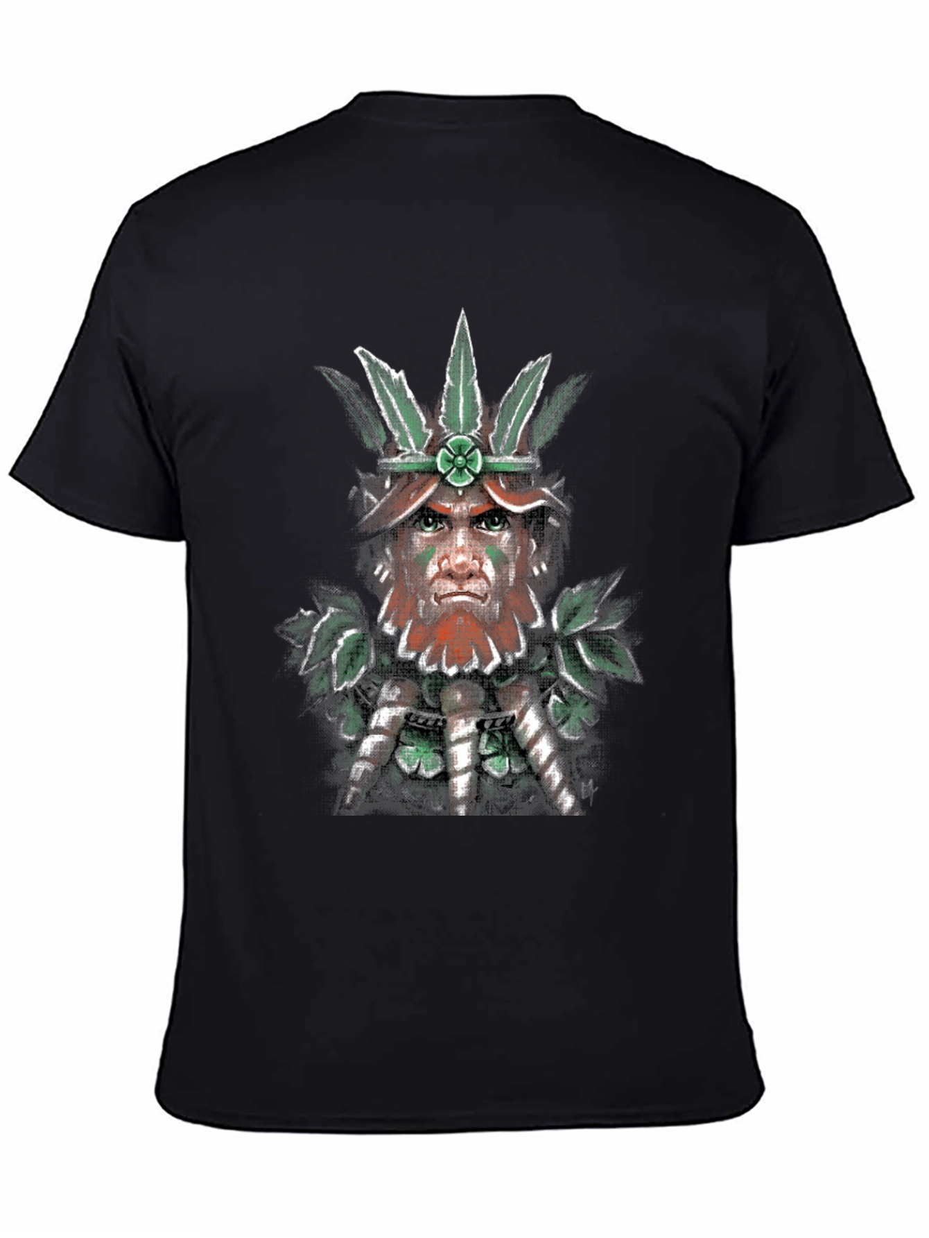 Leprechaun Warrior Graphic T-Shirt