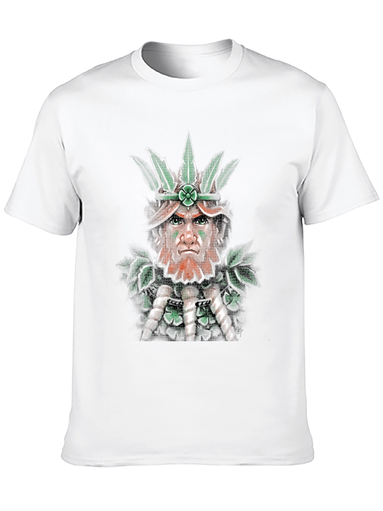 Leprechaun Warrior Graphic T-Shirt