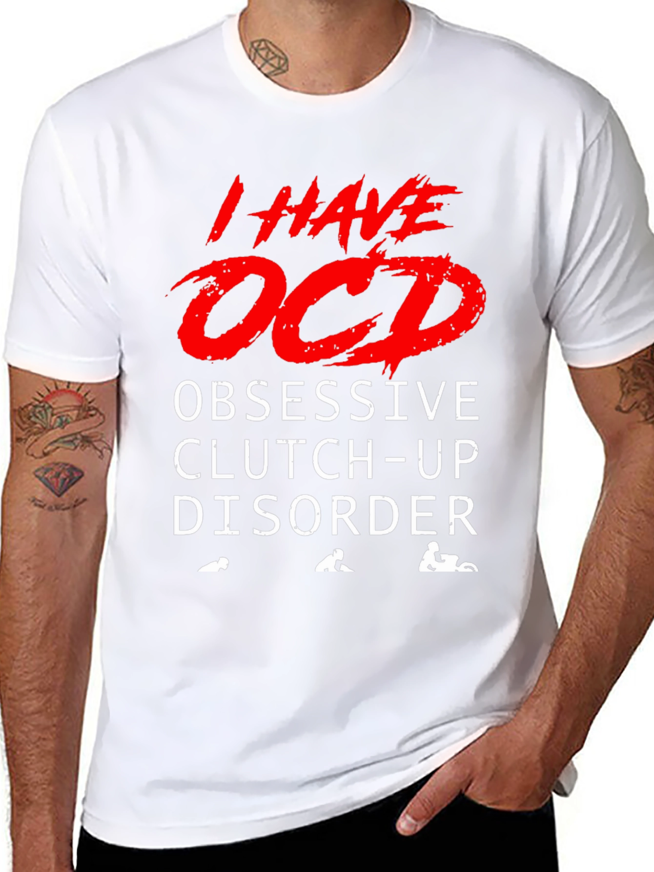 OCD Obsessive Clutch-Up Disorder Graphic Tee