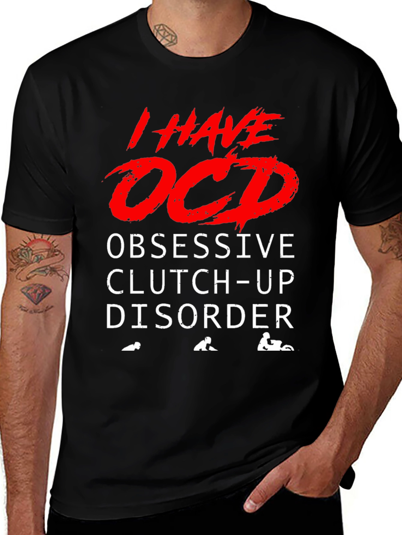 OCD Obsessive Clutch-Up Disorder Graphic Tee