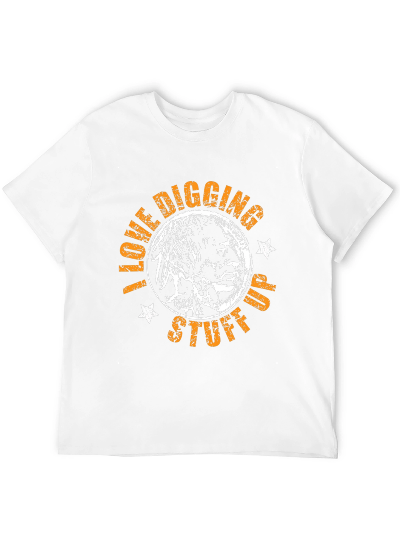 I Love Digging Up Stuff T-Shirt - Black