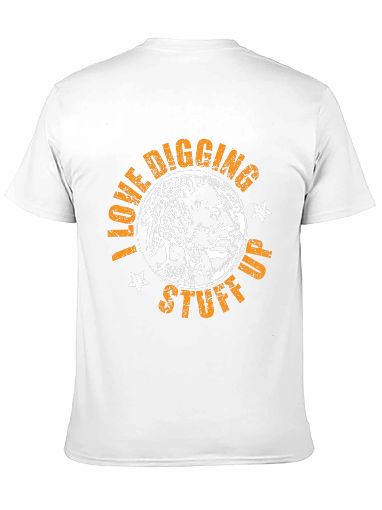 I Love Digging Up Stuff T-Shirt - Black