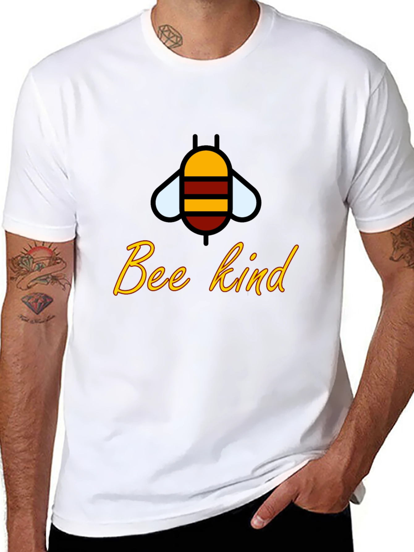 Bee Kind T-Shirt - Positive Message Tee