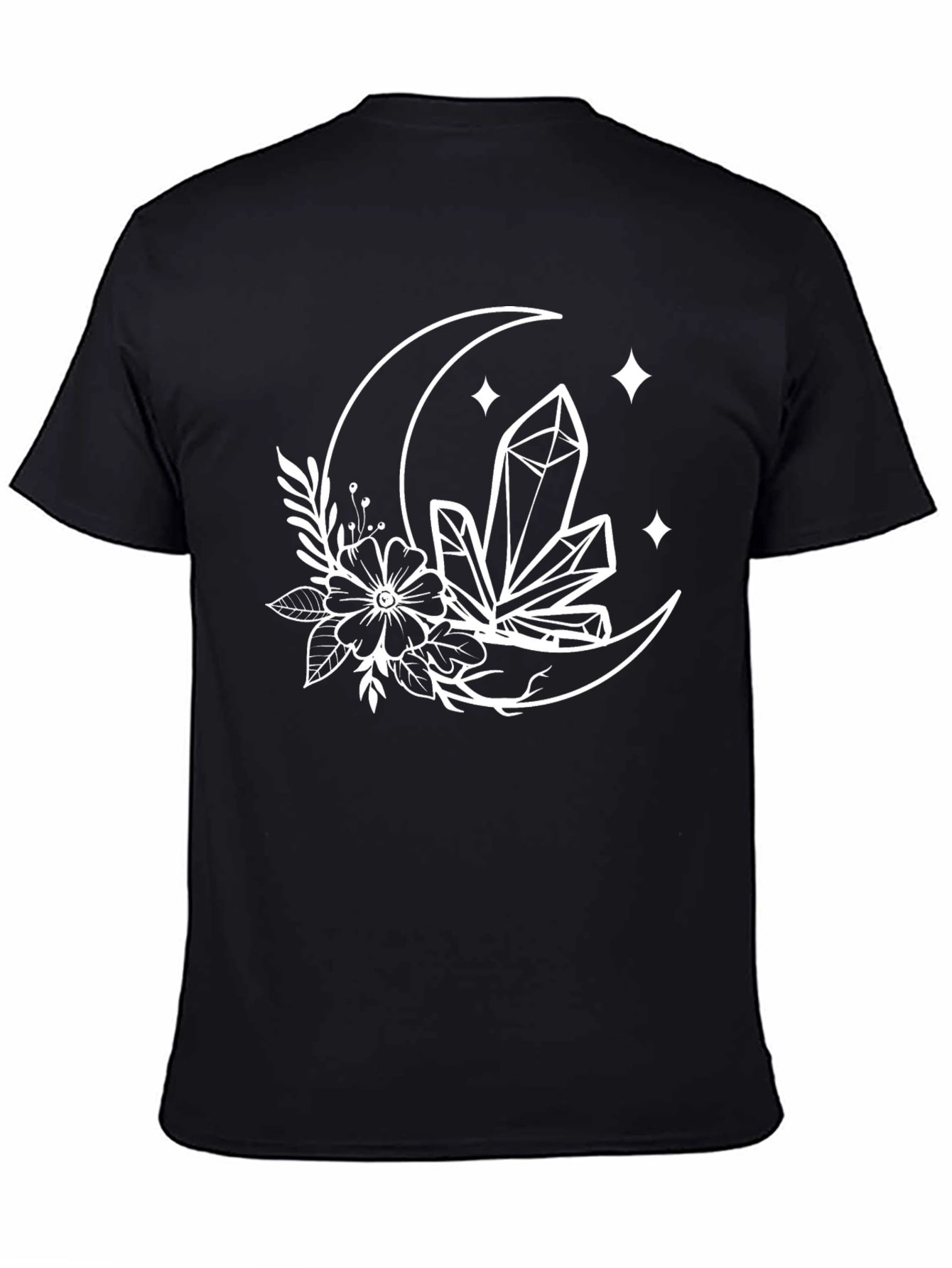 Mystic Moon Crystal Graphic T-Shirt