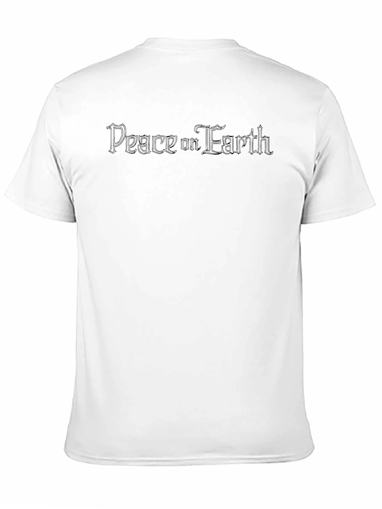 Peace on Earth Graphic T-Shirt - Soft Cotton Blend