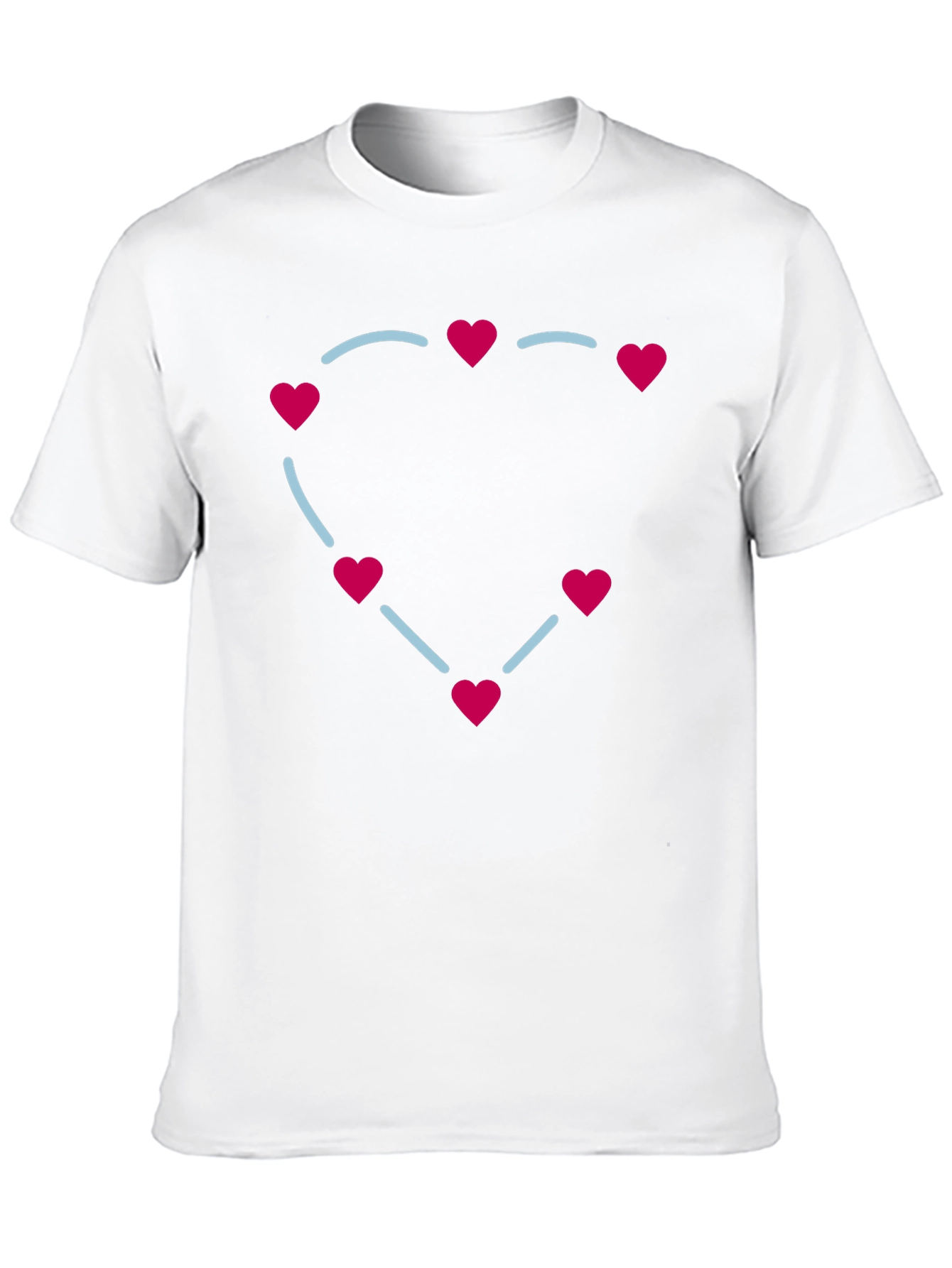 Heart Constellation Graphic Tee - Soft Cotton Blend