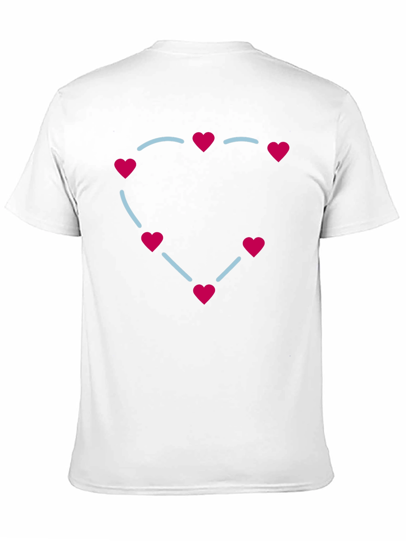 Heart Constellation Graphic Tee - Soft Cotton Blend