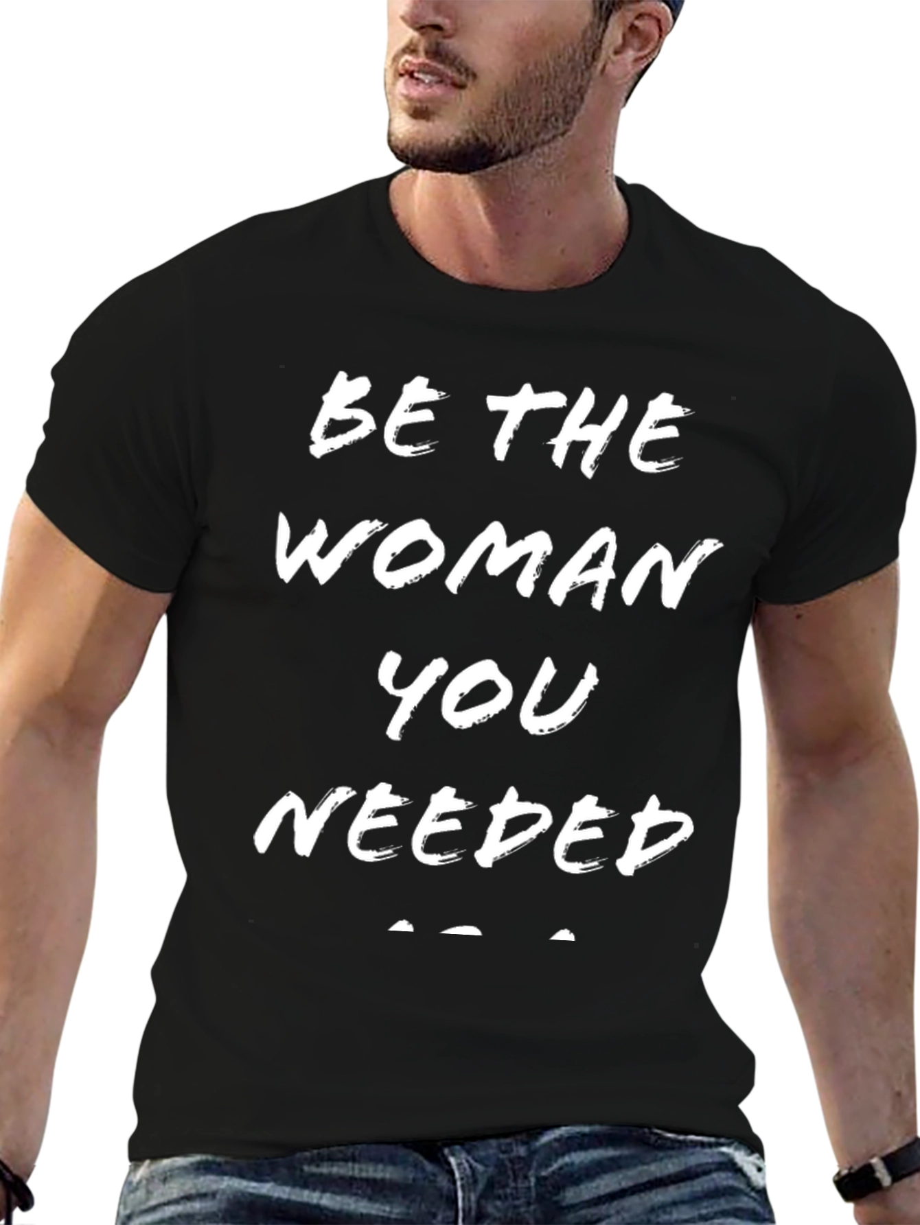 Empowering Womens Graphic Tee - Be The Woman