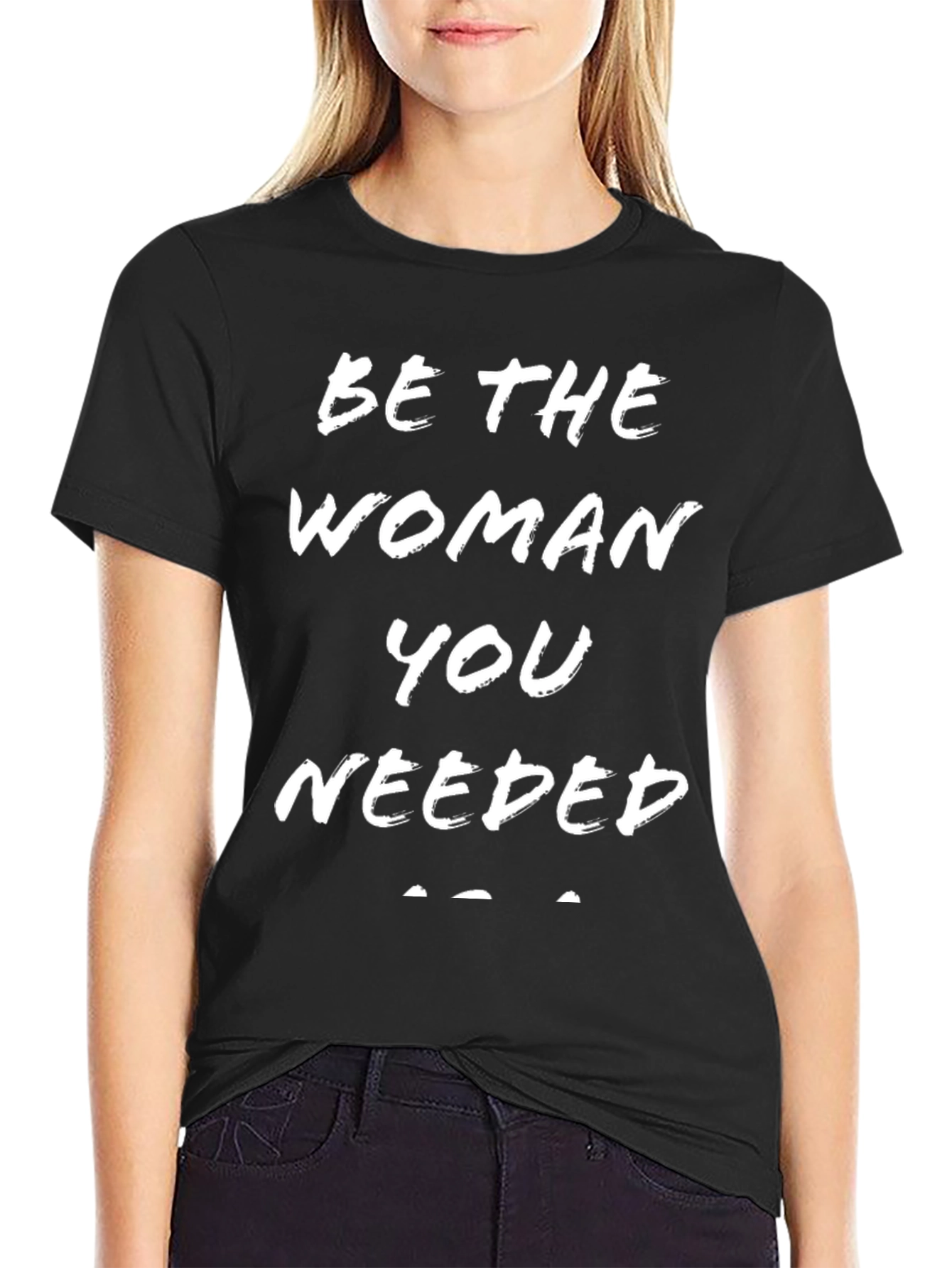 Empowering Womens Graphic Tee - Be The Woman