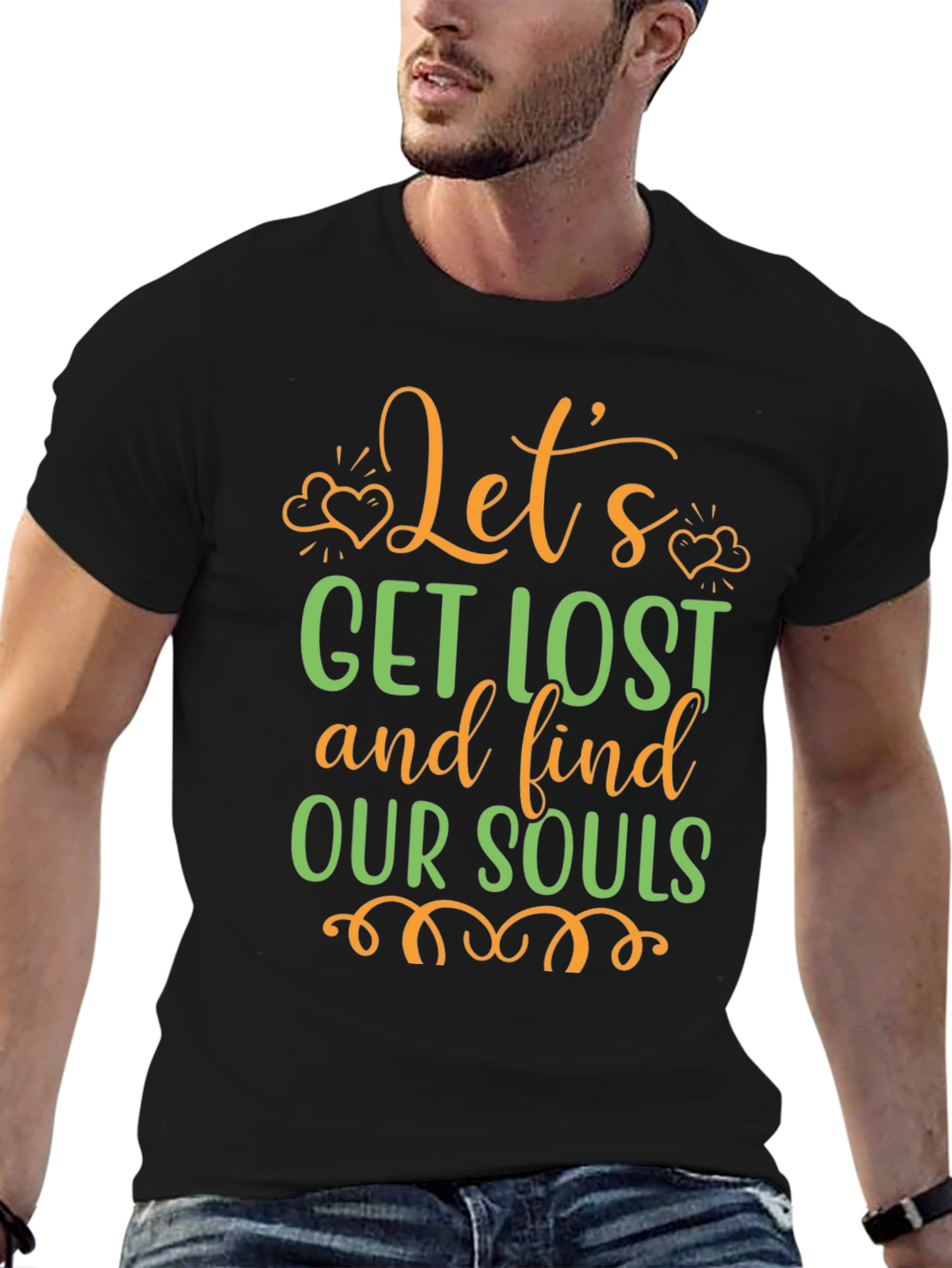 Lets Get Lost Graphic T-Shirt