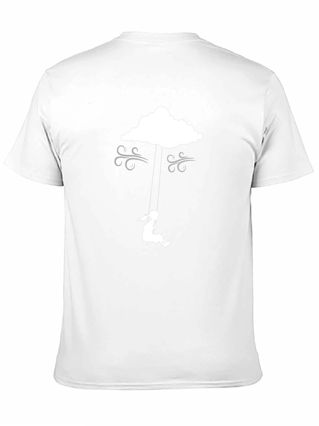 Cloud Swing T-Shirt - Whimsical Graphic Tee