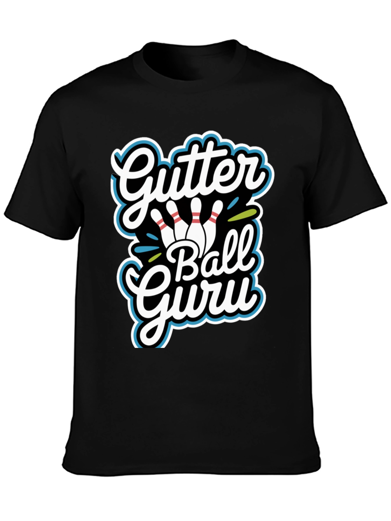 Gutter Ball Guru Graphic Tee - Bowling T-Shirt