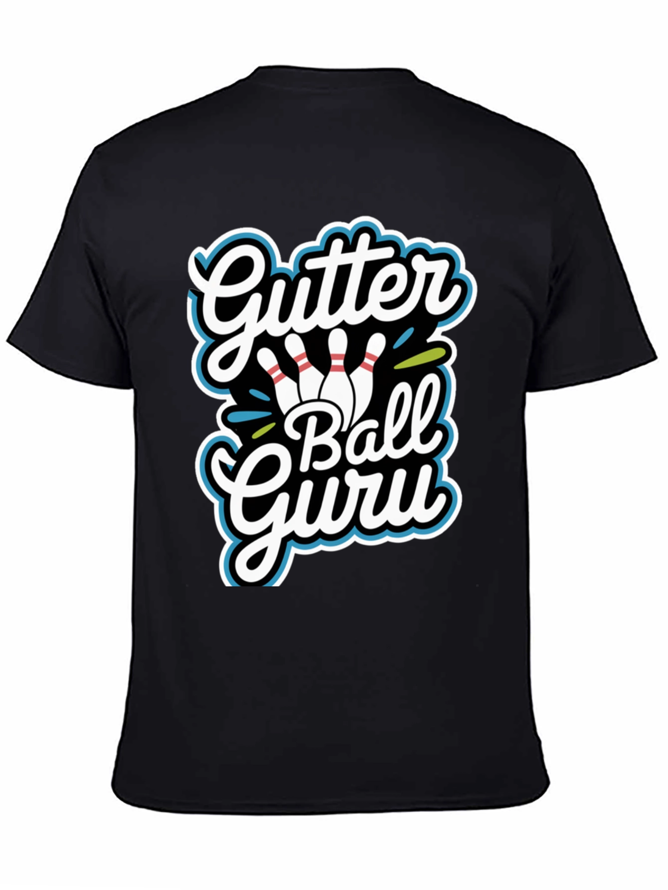 Gutter Ball Guru Graphic Tee - Bowling T-Shirt