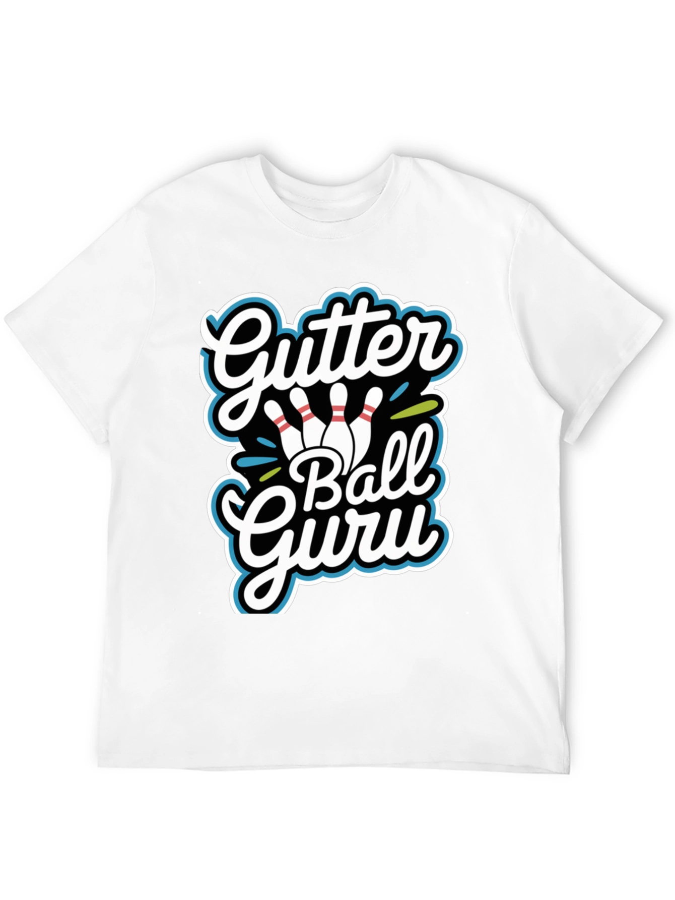 Gutter Ball Guru Graphic Tee - Bowling T-Shirt