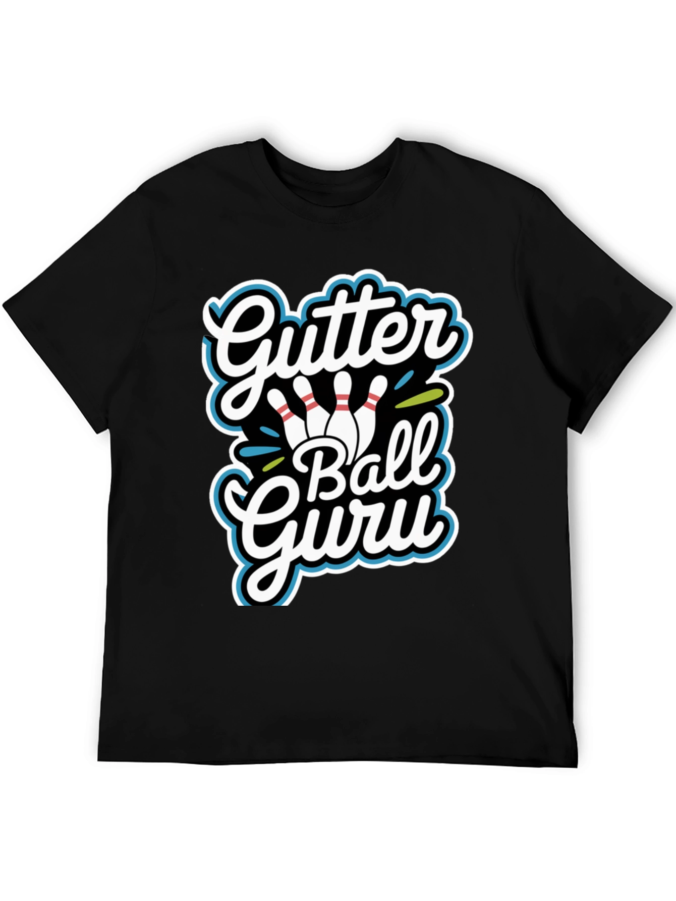Gutter Ball Guru Graphic Tee - Bowling T-Shirt