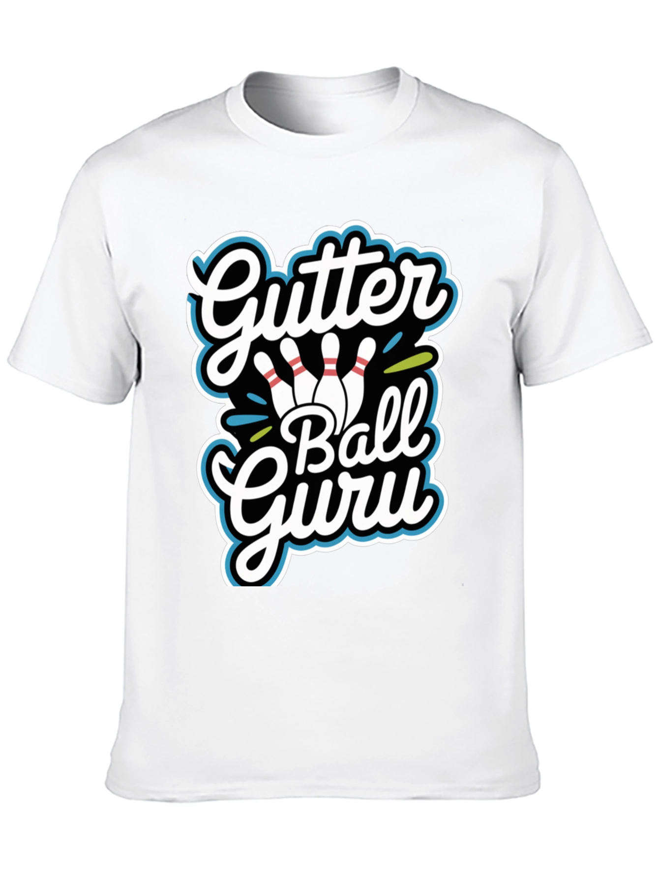 Gutter Ball Guru Graphic Tee - Bowling T-Shirt