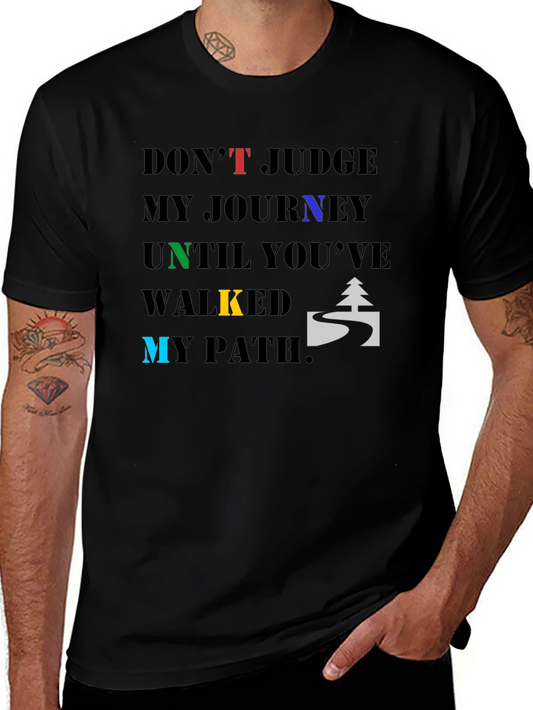 Colorful Journey T-Shirt Motivational Inspirational Gift