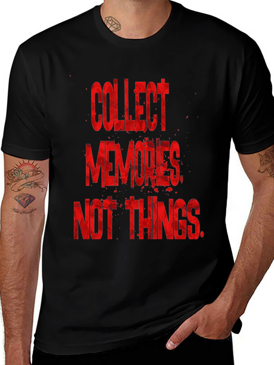 Collect Memories T-Shirt - Black
