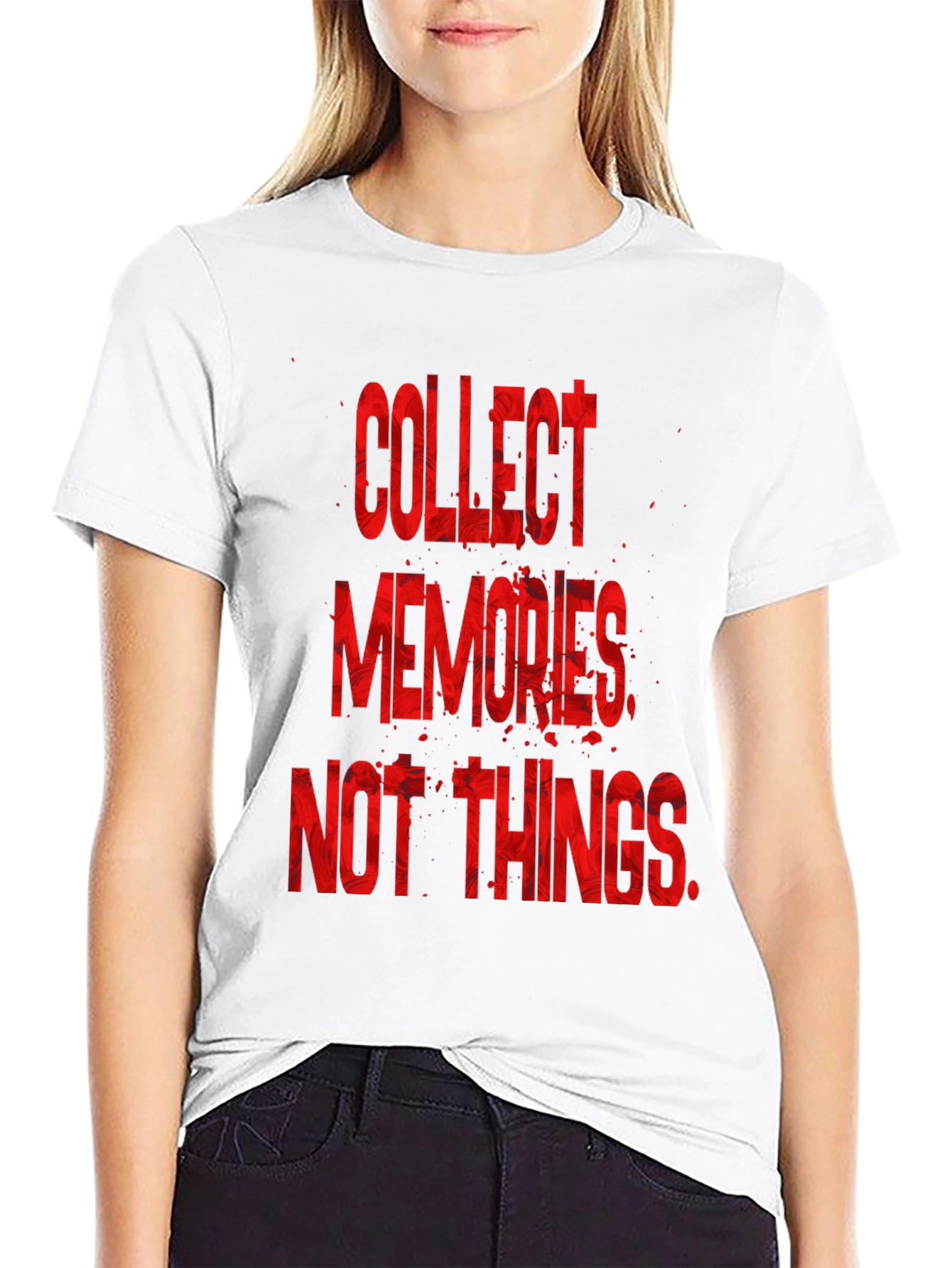 Collect Memories T-Shirt - Black