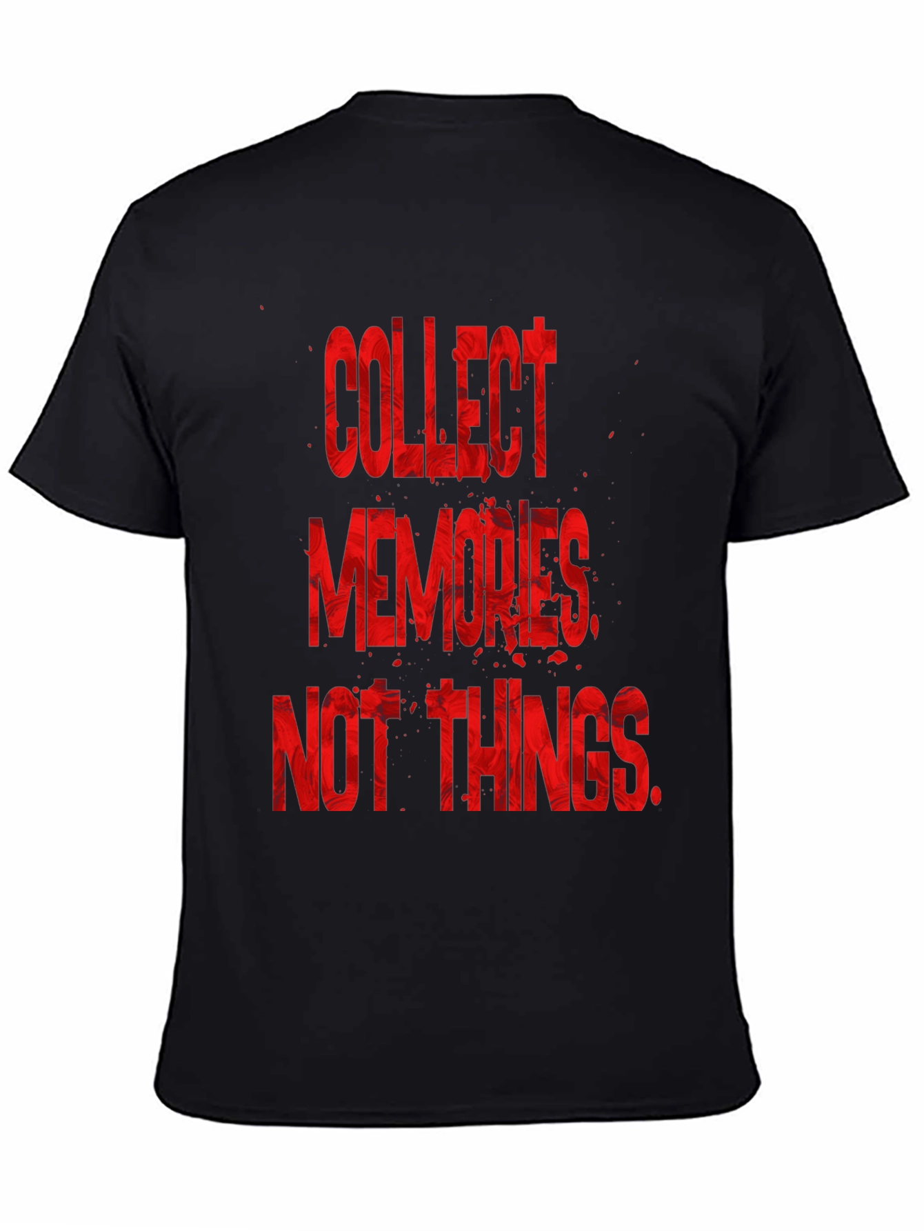 Collect Memories T-Shirt - Black
