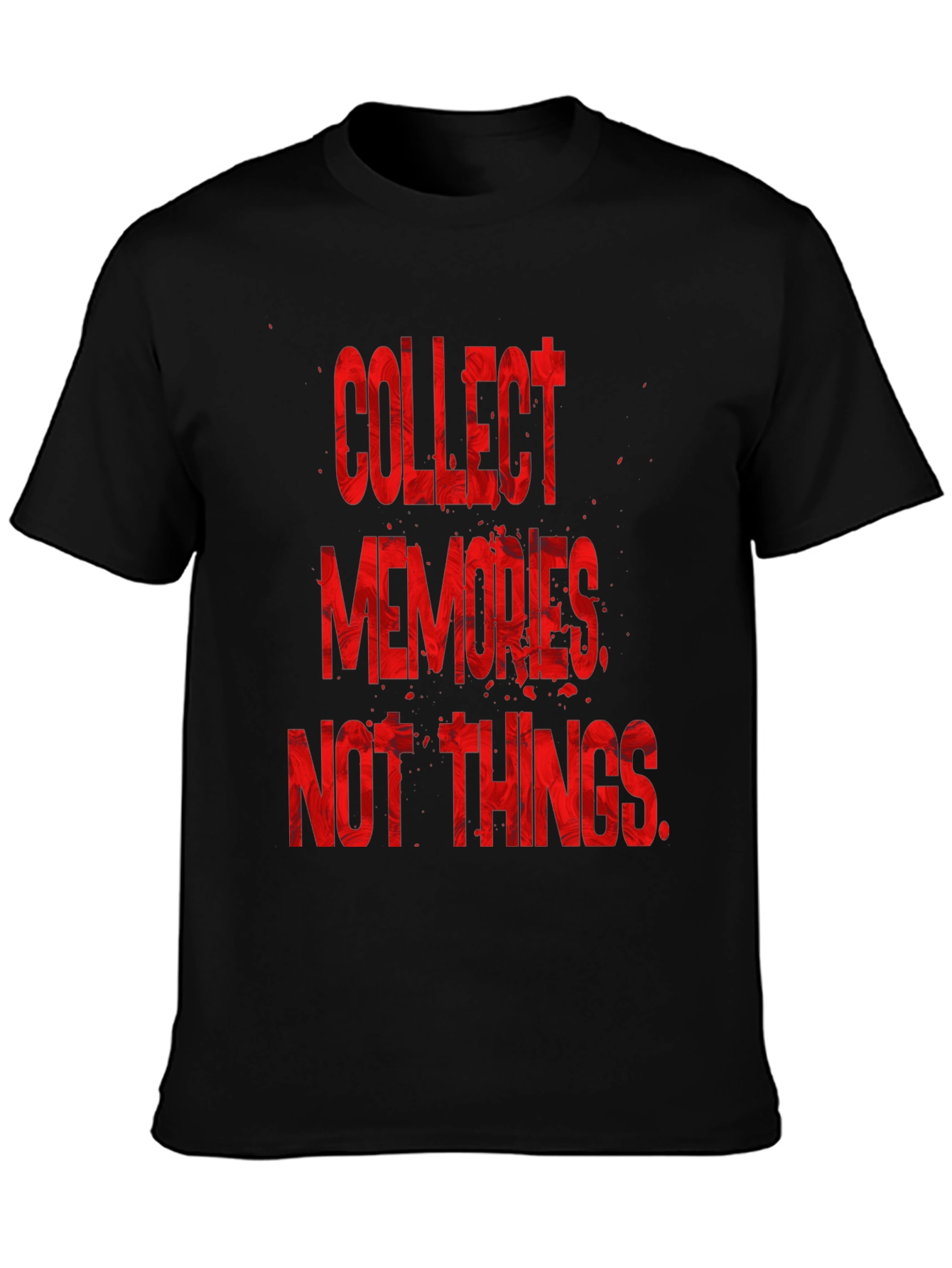 Collect Memories T-Shirt - Black