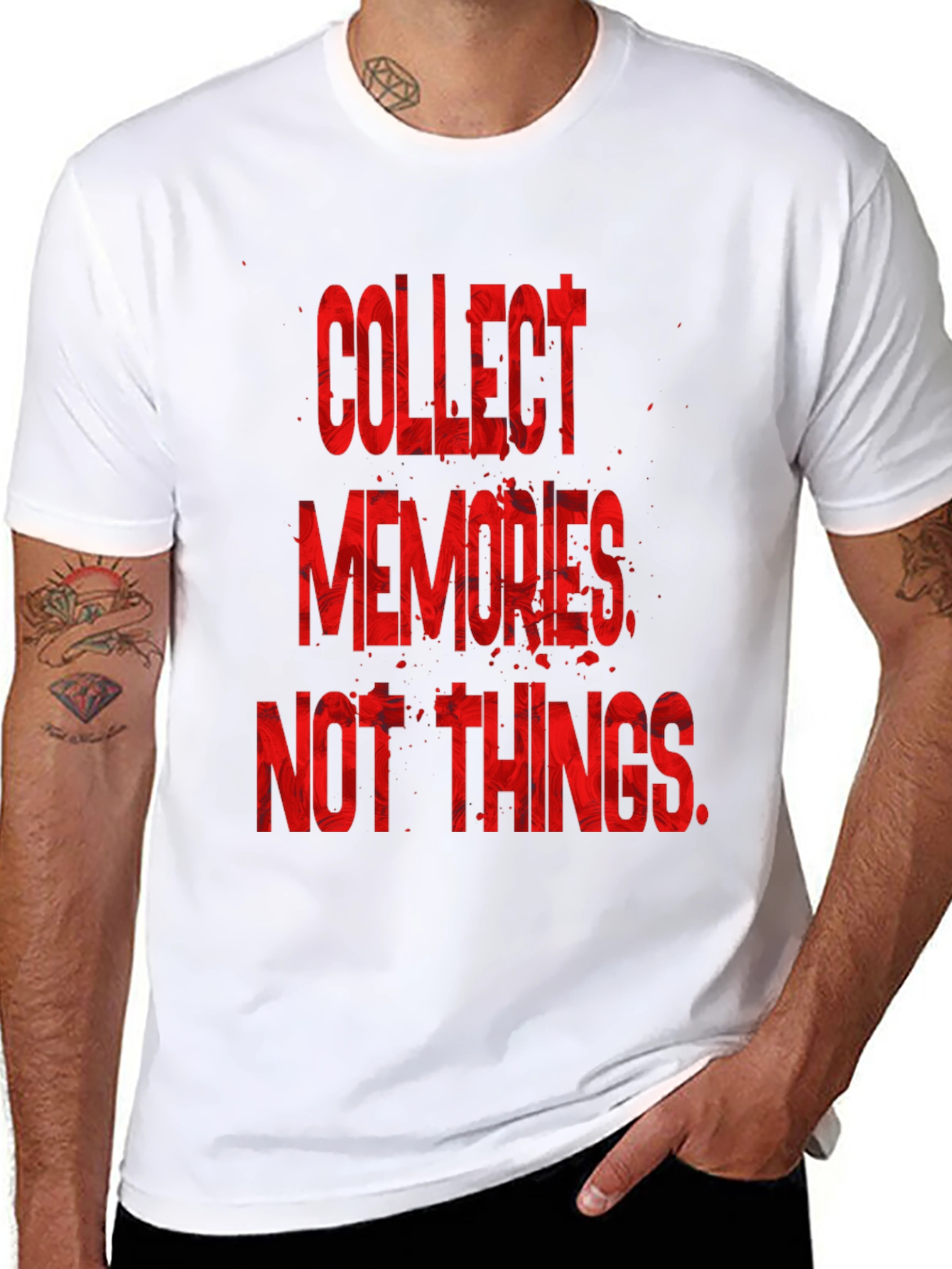 Collect Memories T-Shirt - Black
