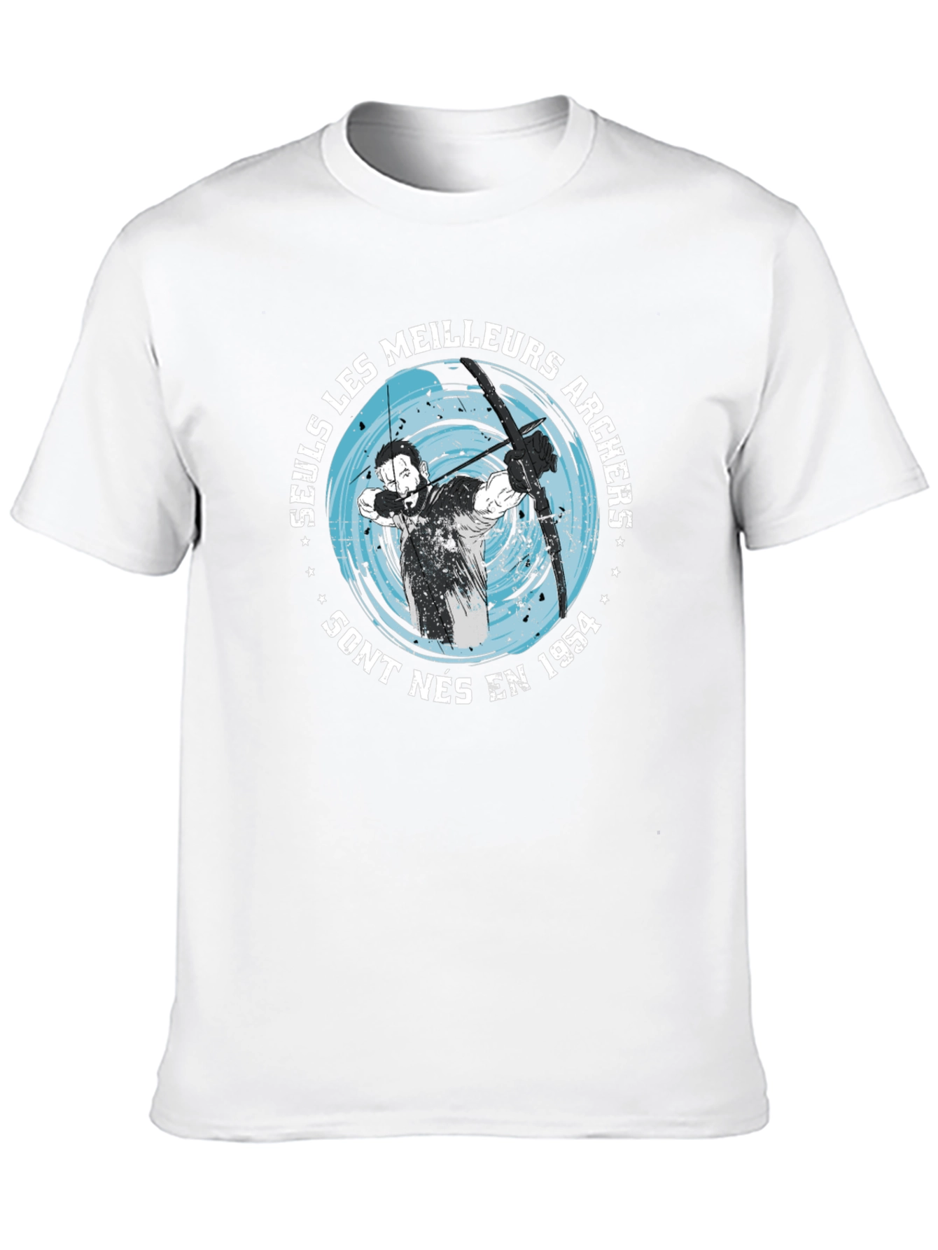 Archers Born in 1954 Black T-Shirt