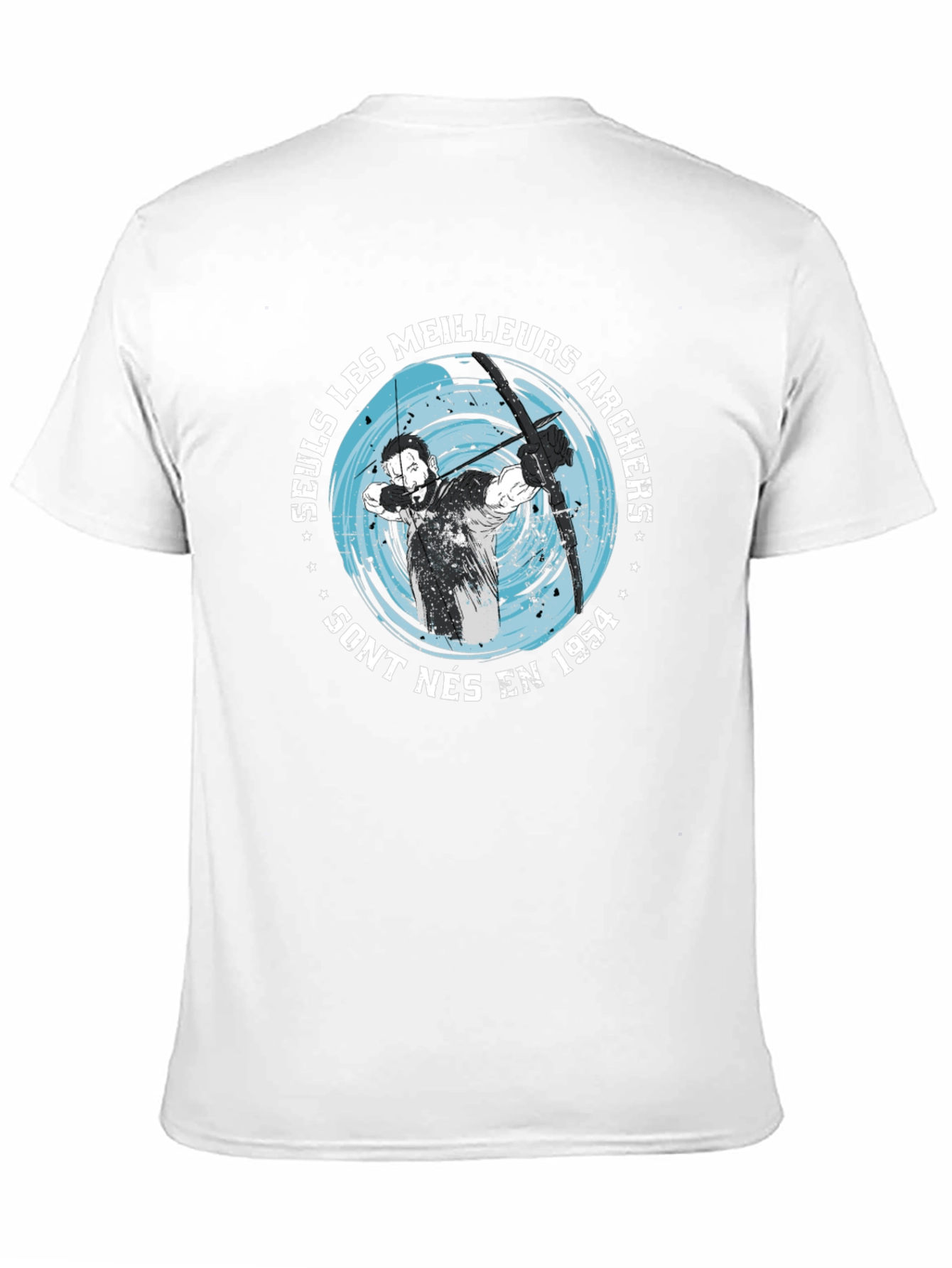 Archers Born in 1954 Black T-Shirt