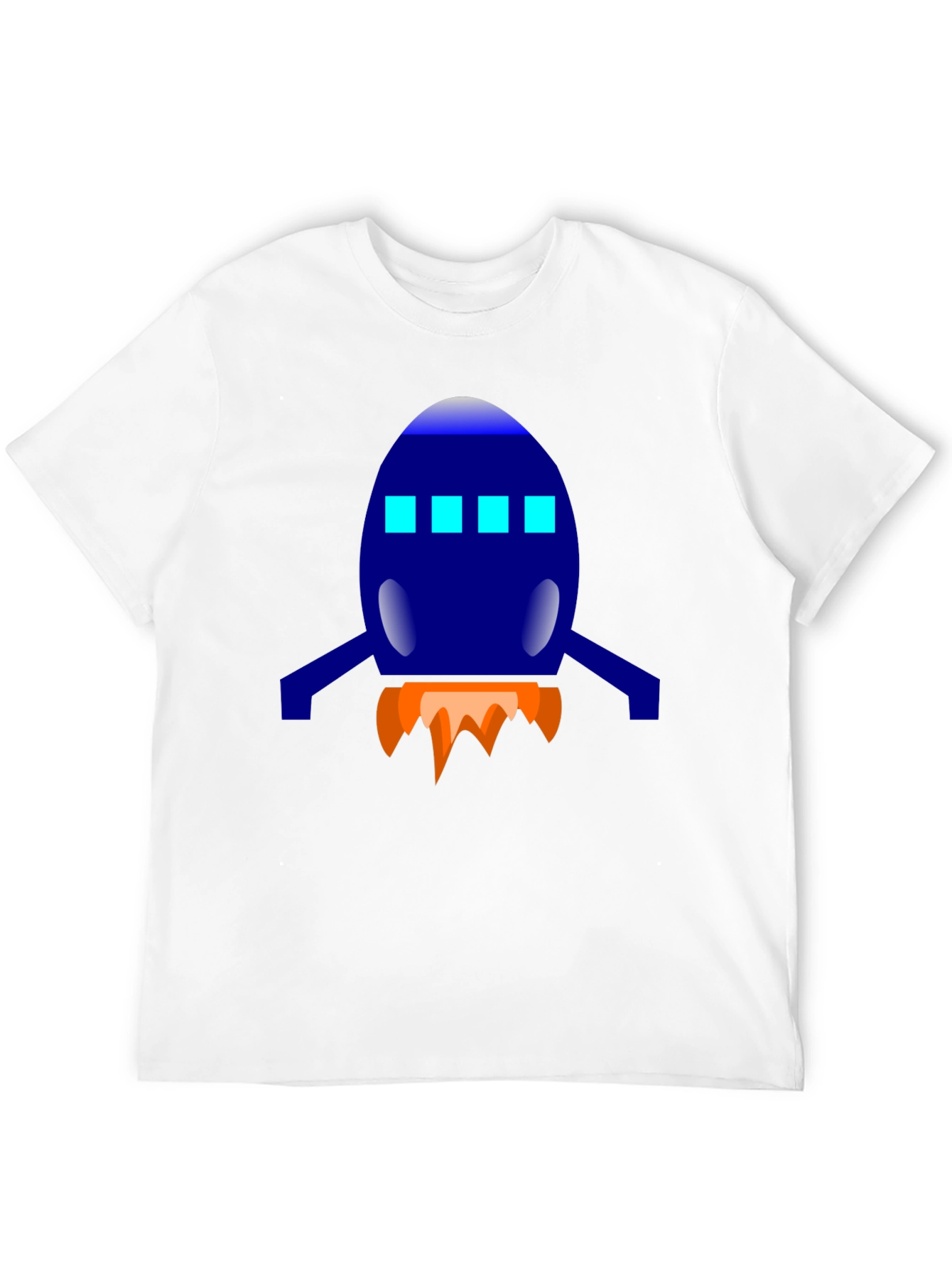 Rocket Graphic Tee - Blast Off in Style!