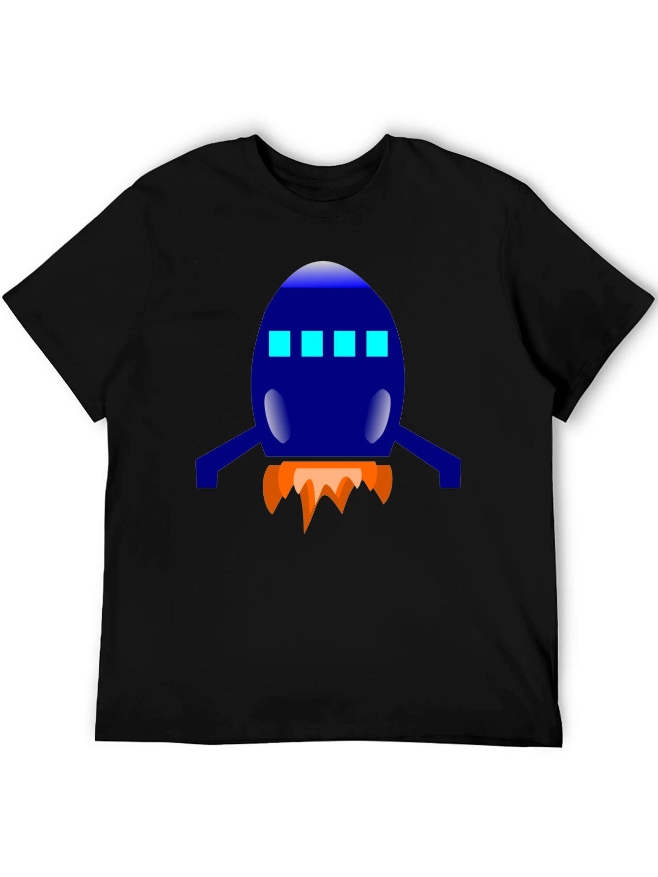 Rocket Graphic Tee - Blast Off in Style!