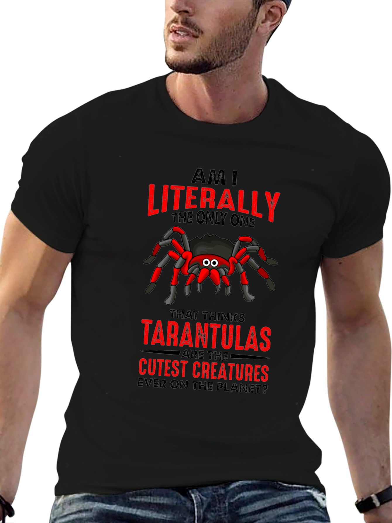 Tarantula Lover Graphic T-Shirt