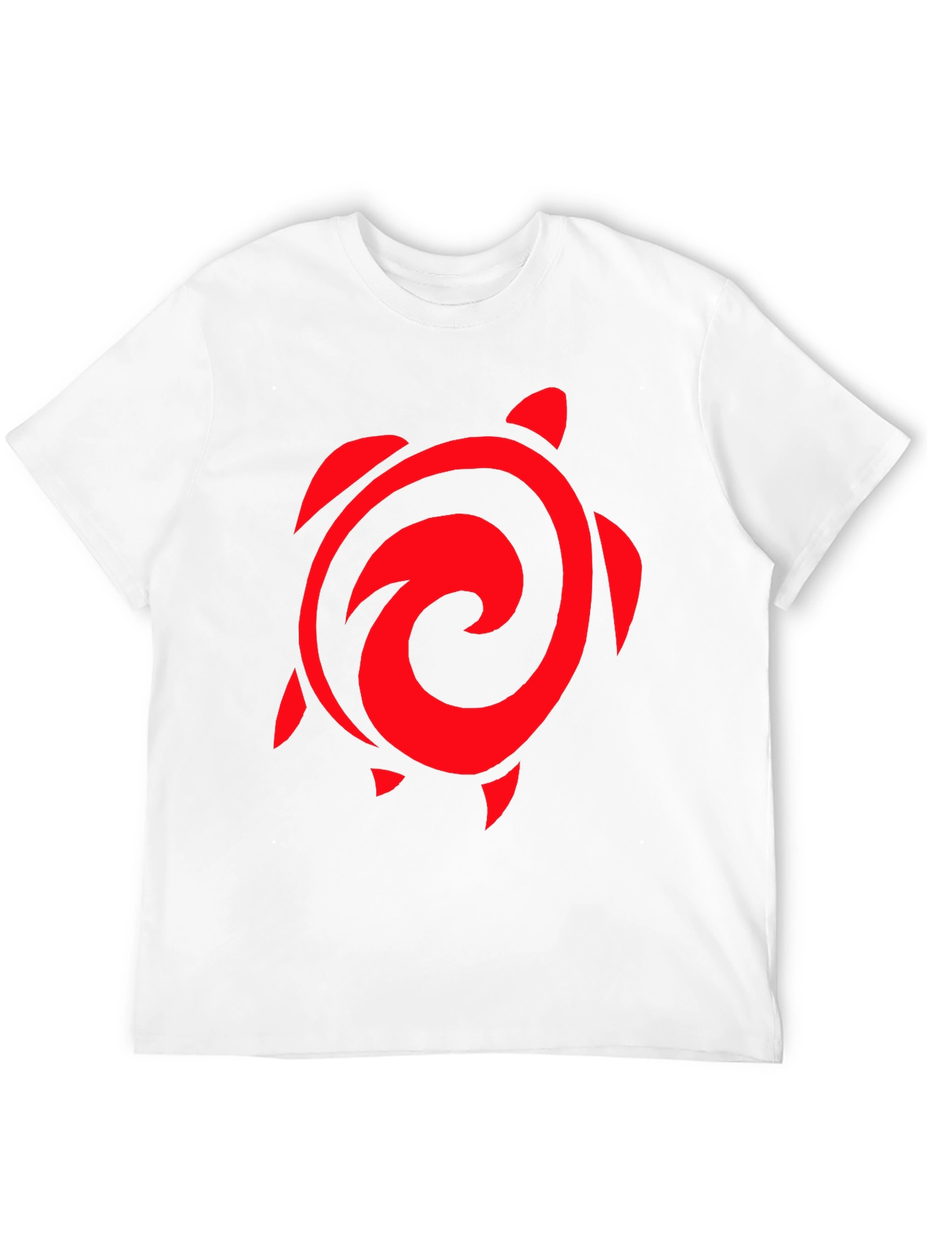 Red Turtle Graphic Black T-Shirt