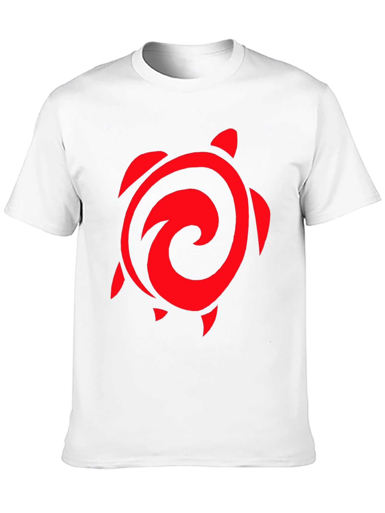 Red Turtle Graphic Black T-Shirt