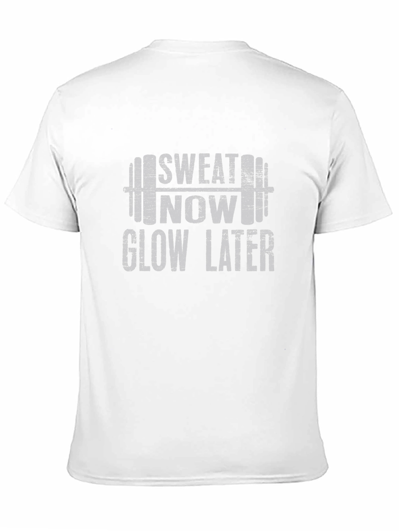 Sweat Now Glow Later Graphic T-Shirt - Fitness Apparel
