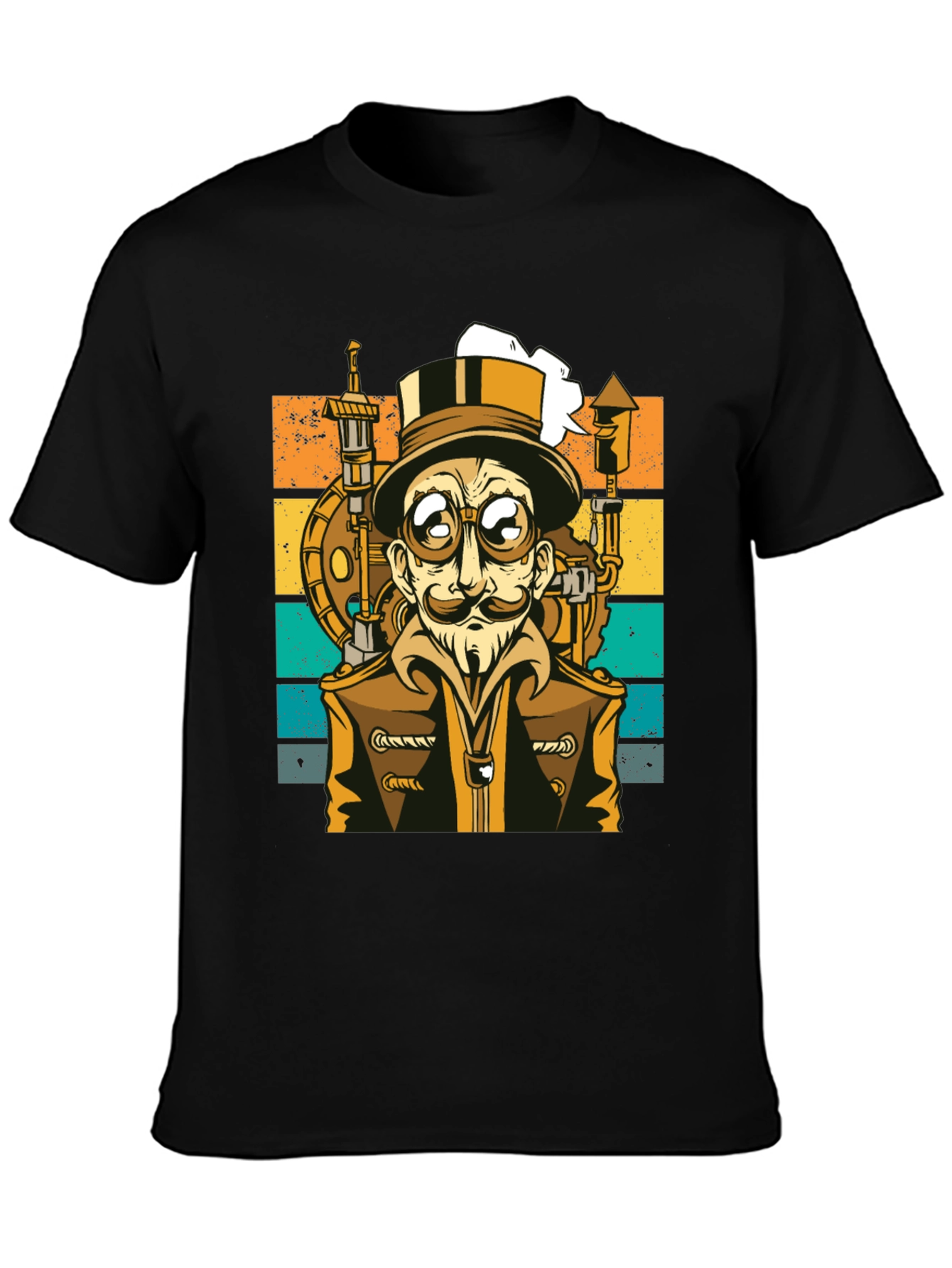 Steampunk Character Graphic Tee