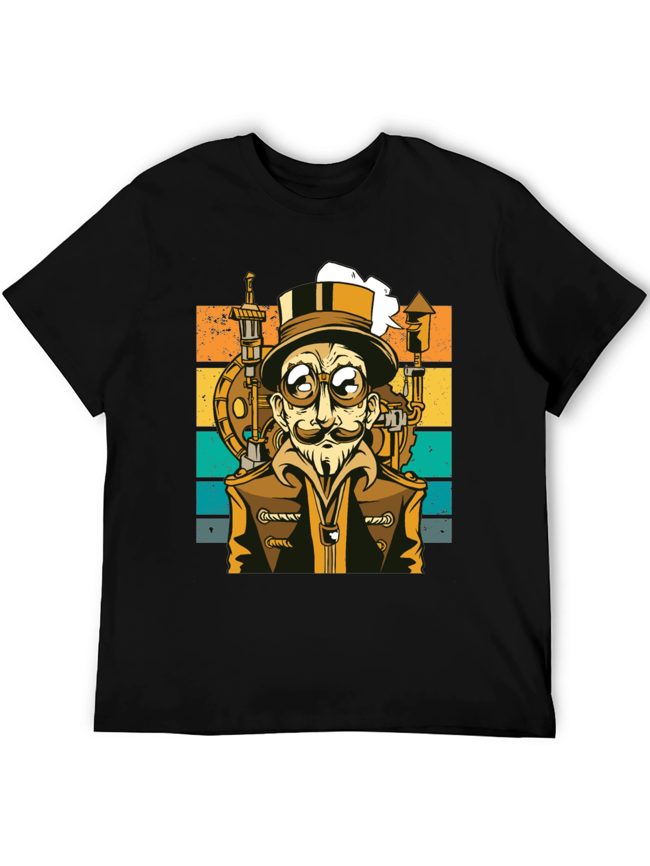 Steampunk Character Graphic Tee