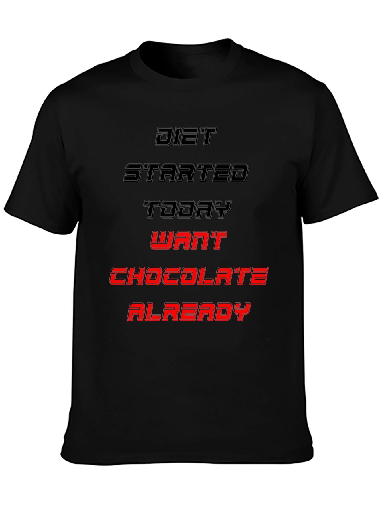 Diet Started Today Funny T-Shirt