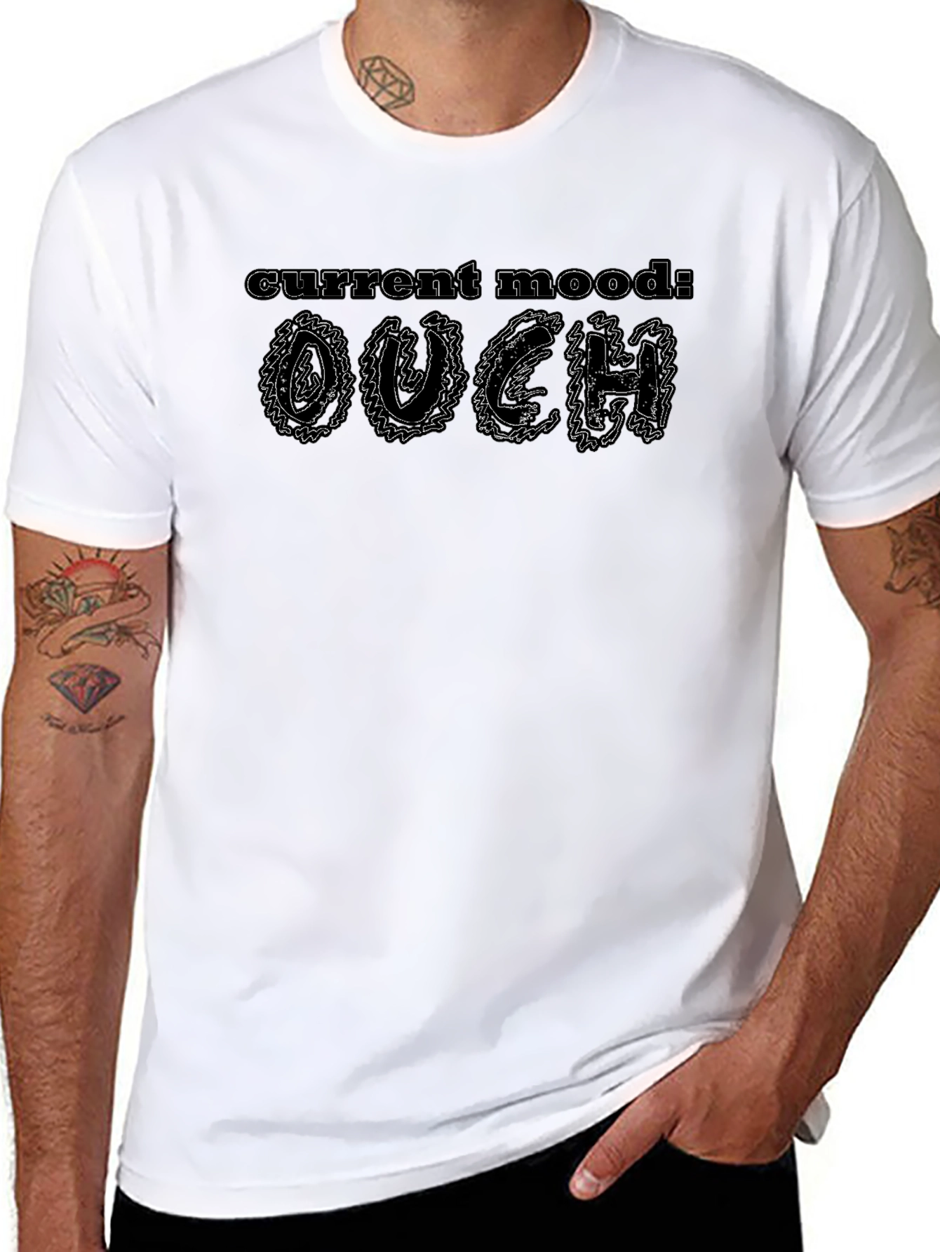 Current Mood Ouch Graphic Tee