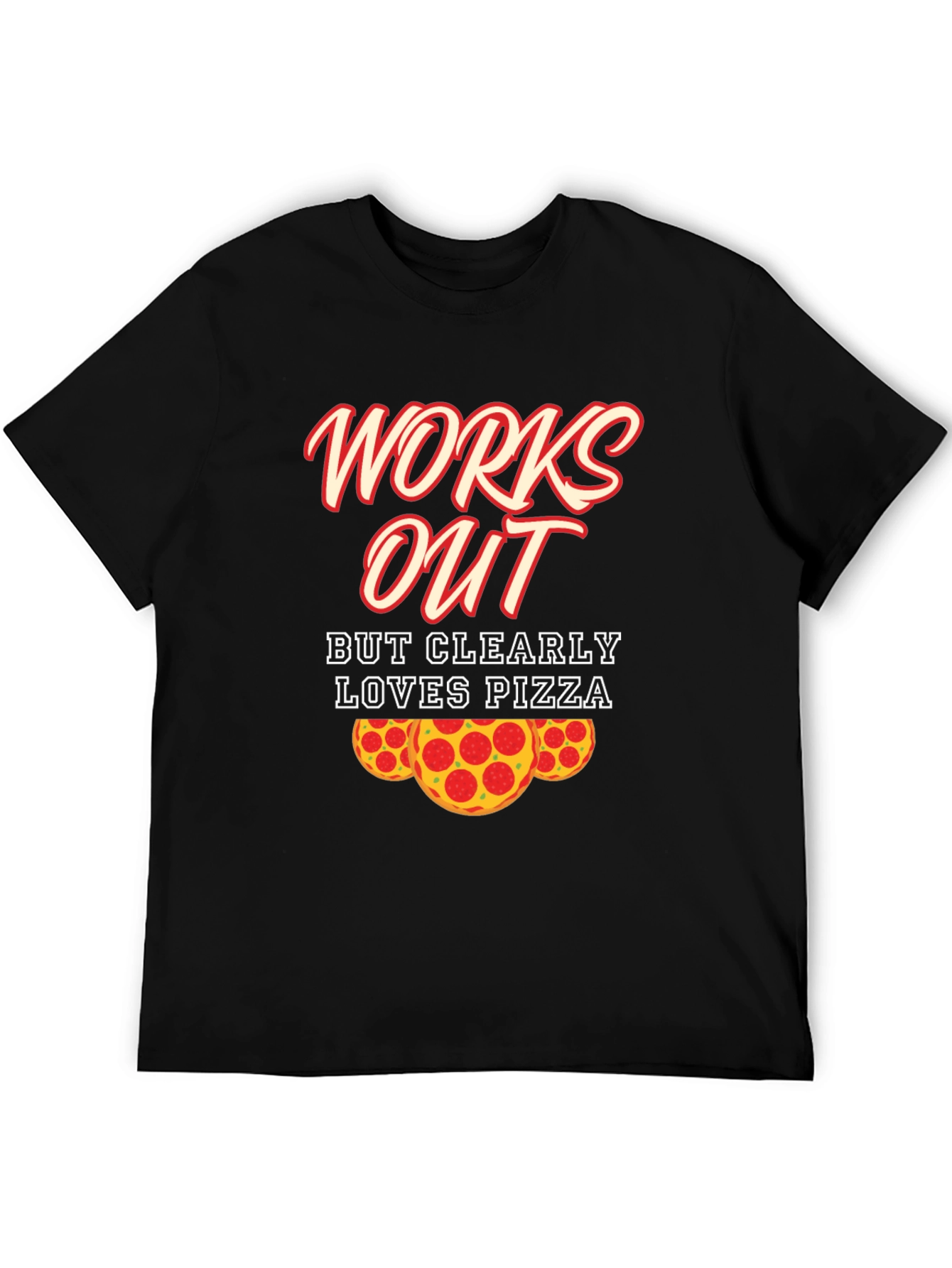 Funny Pizza Lover Workout T-Shirt