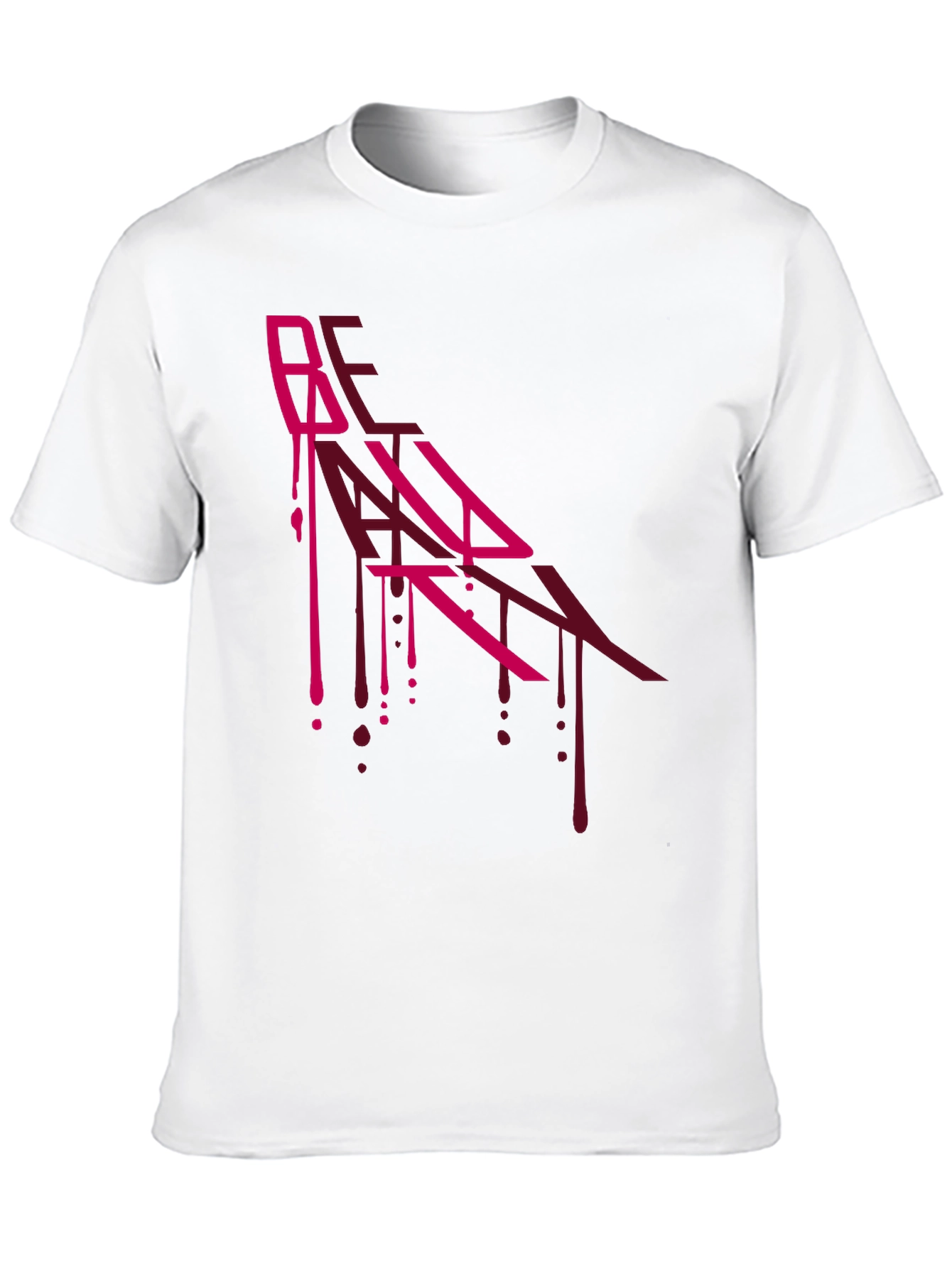 Edgy Graphic Print Black T-Shirt