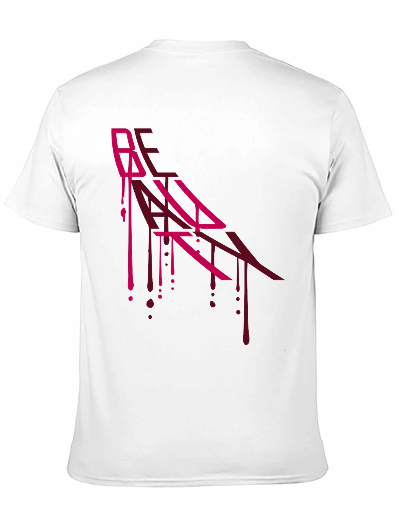 Edgy Graphic Print Black T-Shirt