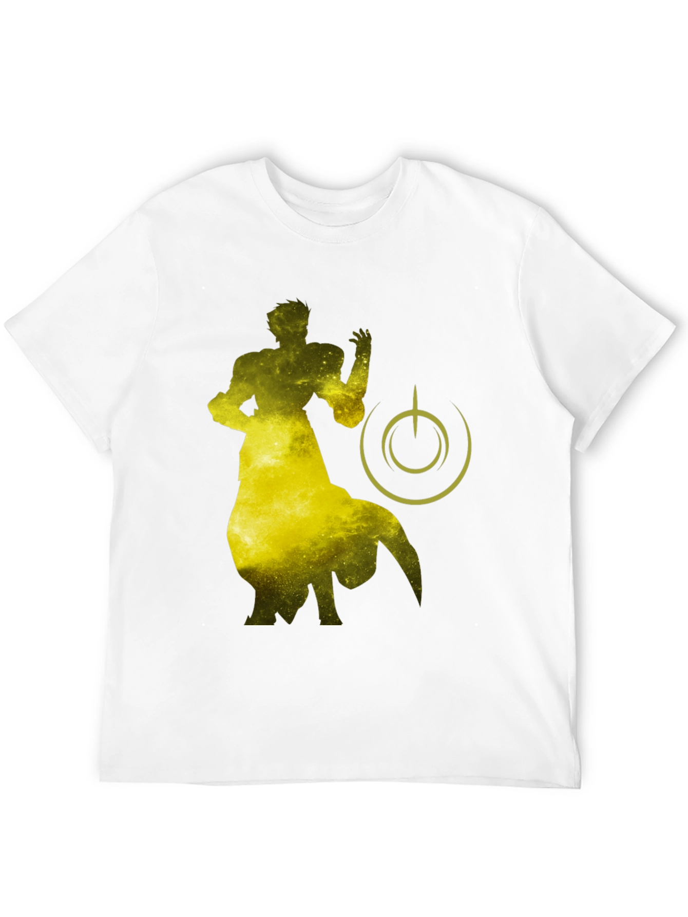 Sci-Fi Silhouette Graphic Black T-Shirt